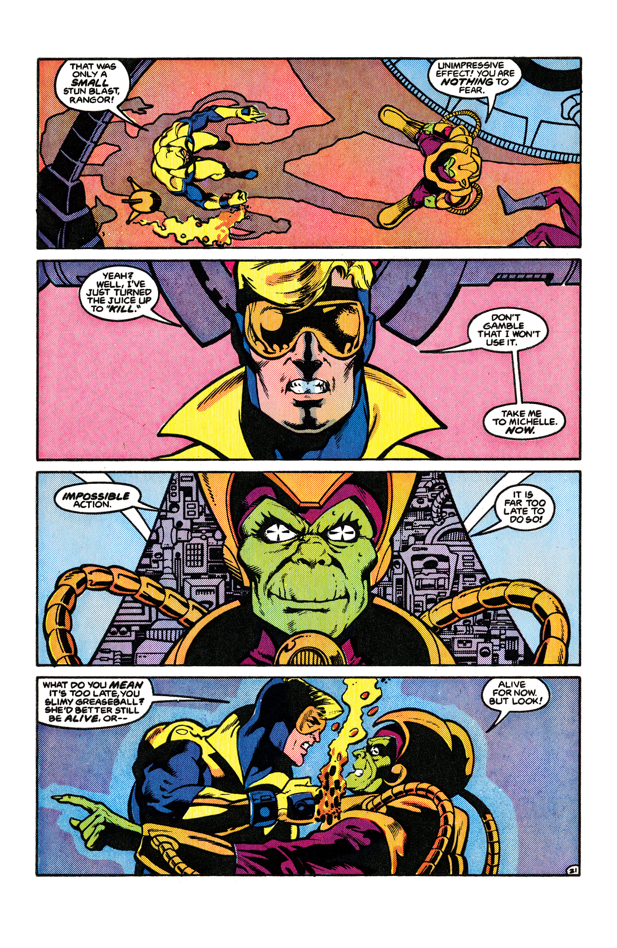 Read online Booster Gold (1986) comic -  Issue #21 - 22
