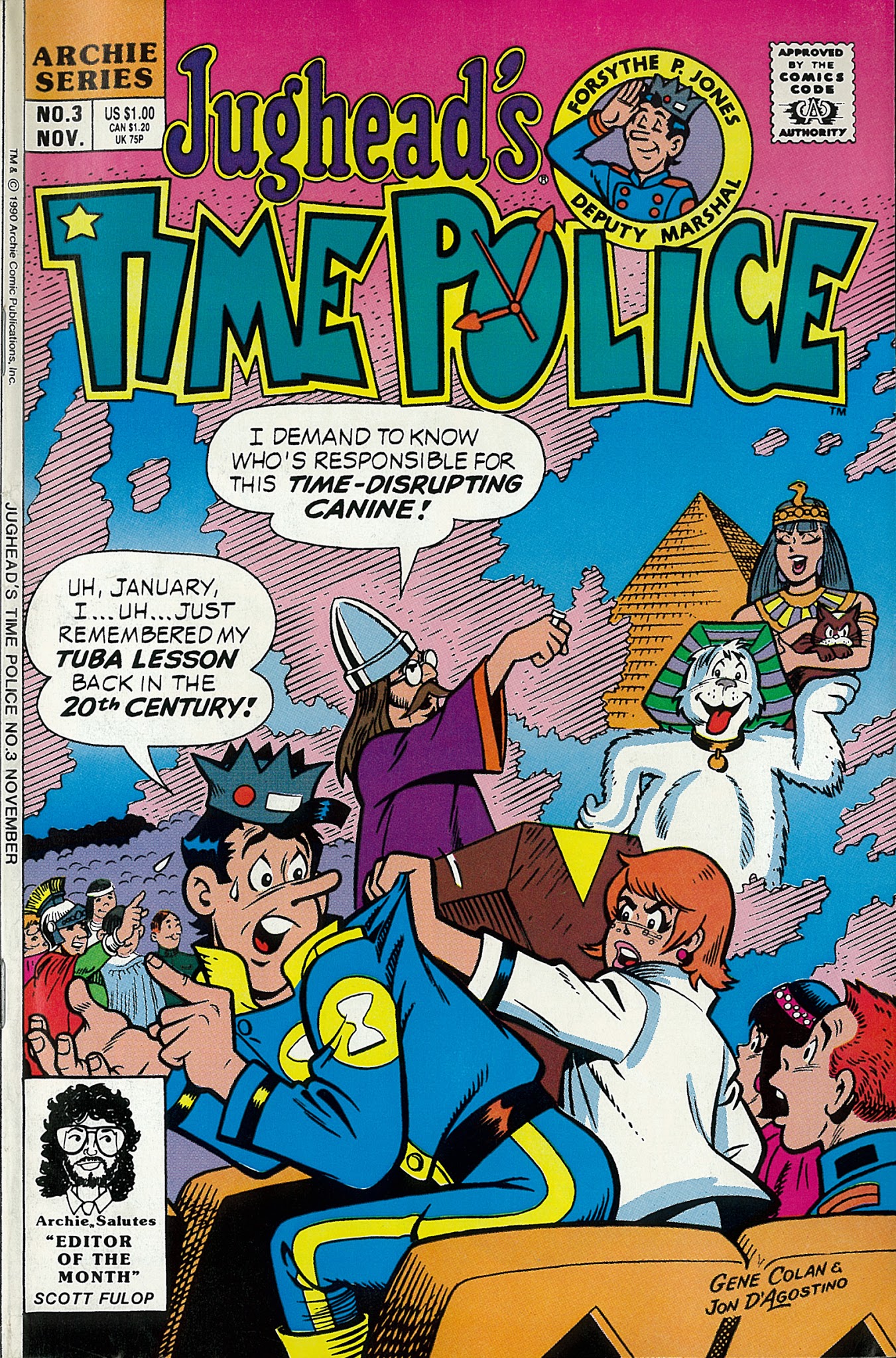 Read online Jughead's Time Police comic -  Issue #3 - 1