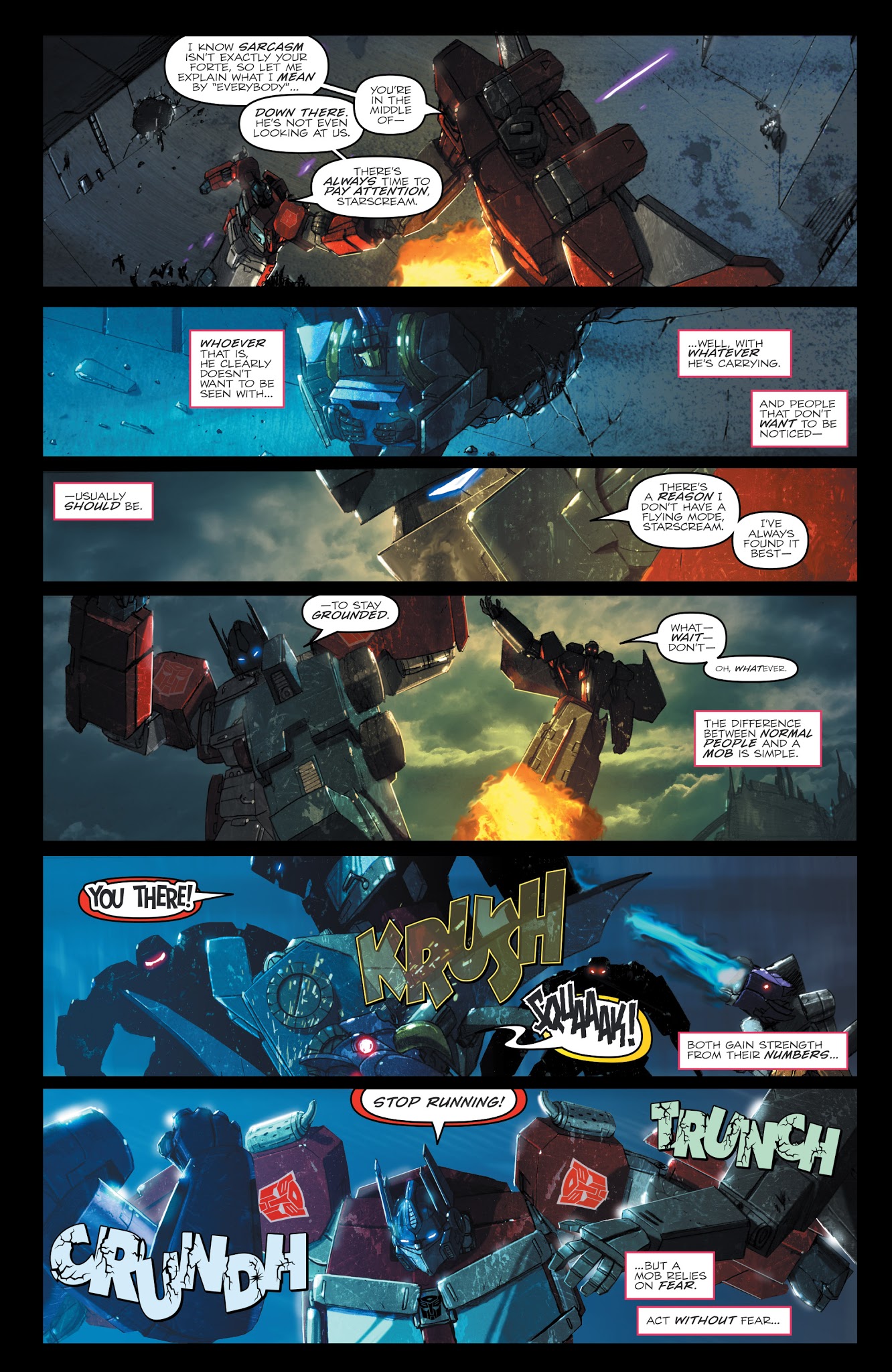 Read online The Transformers: Redemption of the Dinobots comic -  Issue # TPB - 17