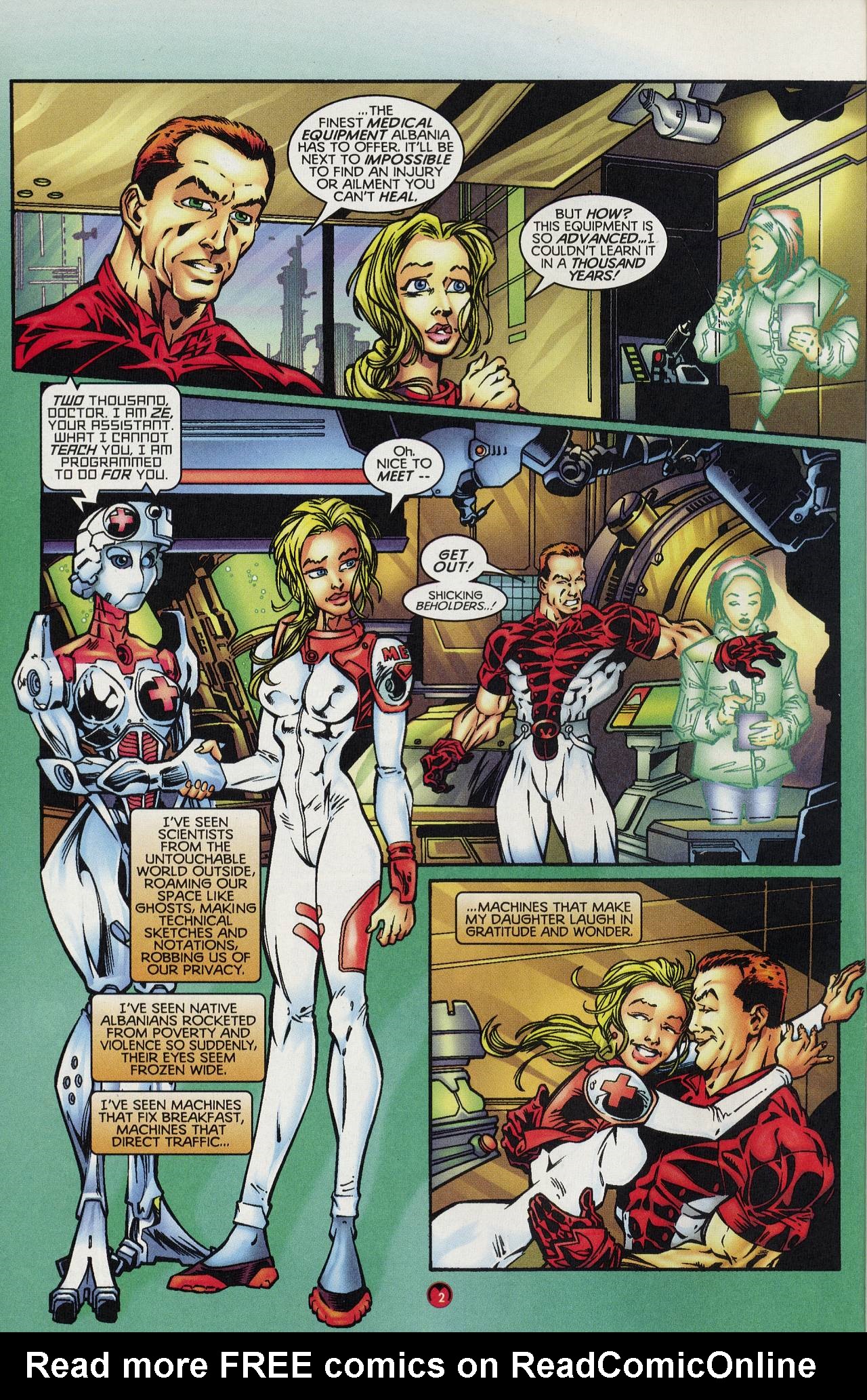 Read online Magnus Robot Fighter (1997) comic -  Issue #16 - 3