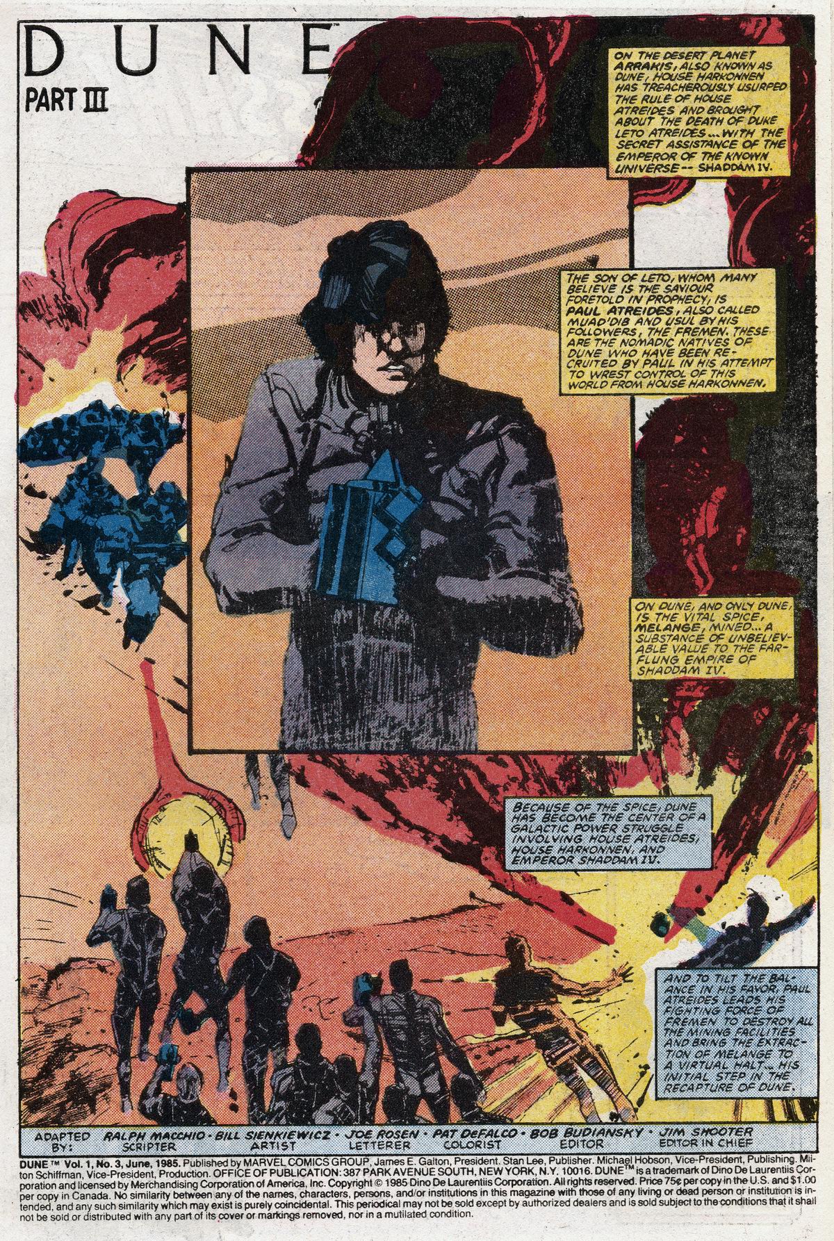 Read online Dune comic -  Issue #3 - 3