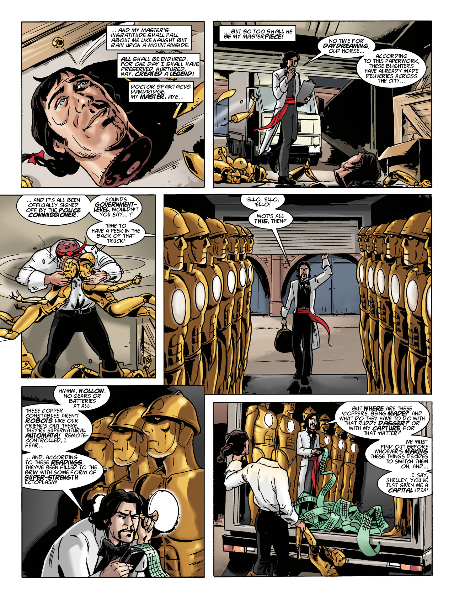 Read online Dandridge: Return of the Chap comic -  Issue # TPB - 89