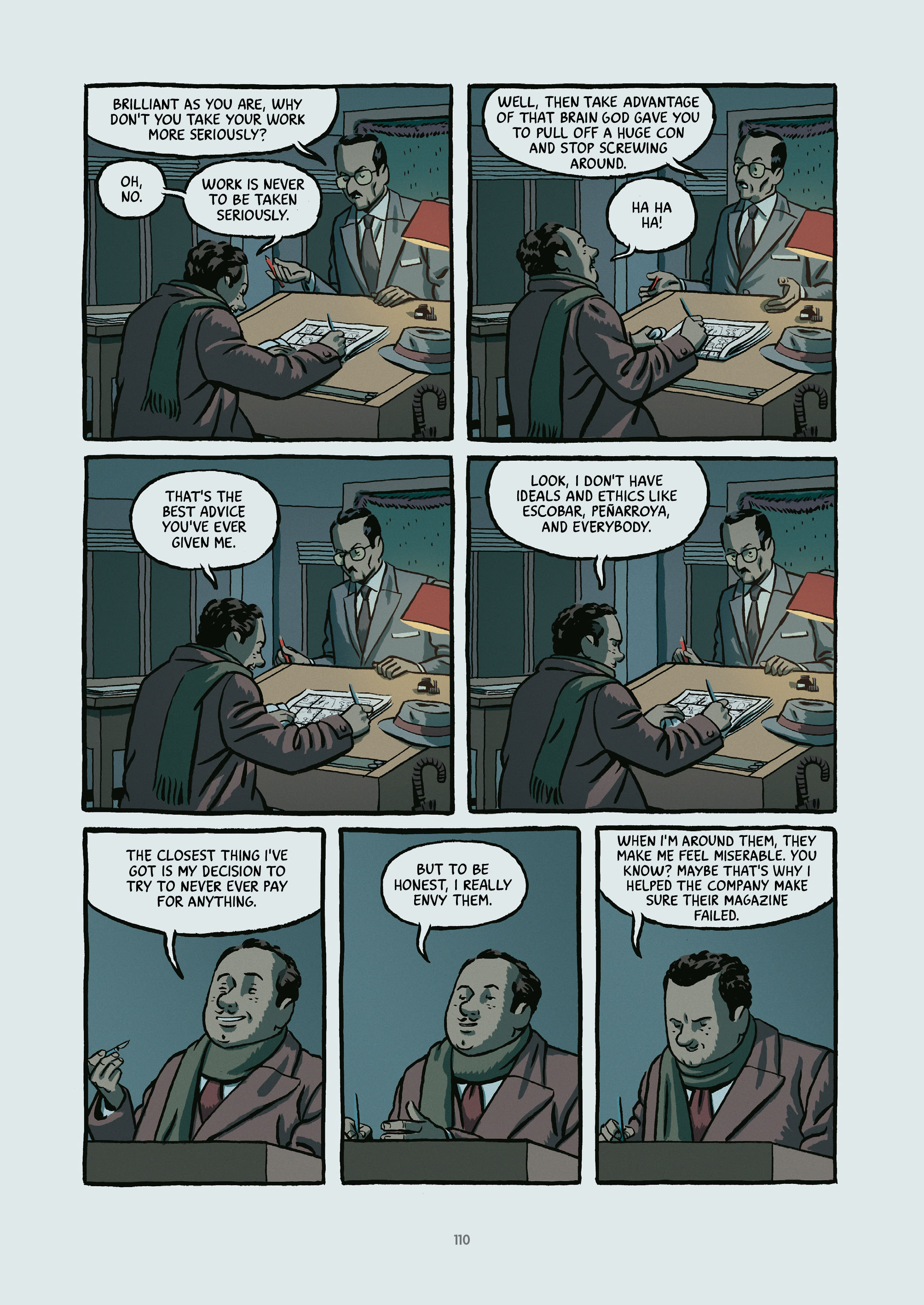 Read online The Winter of the Cartoonist comic -  Issue # TPB - 110
