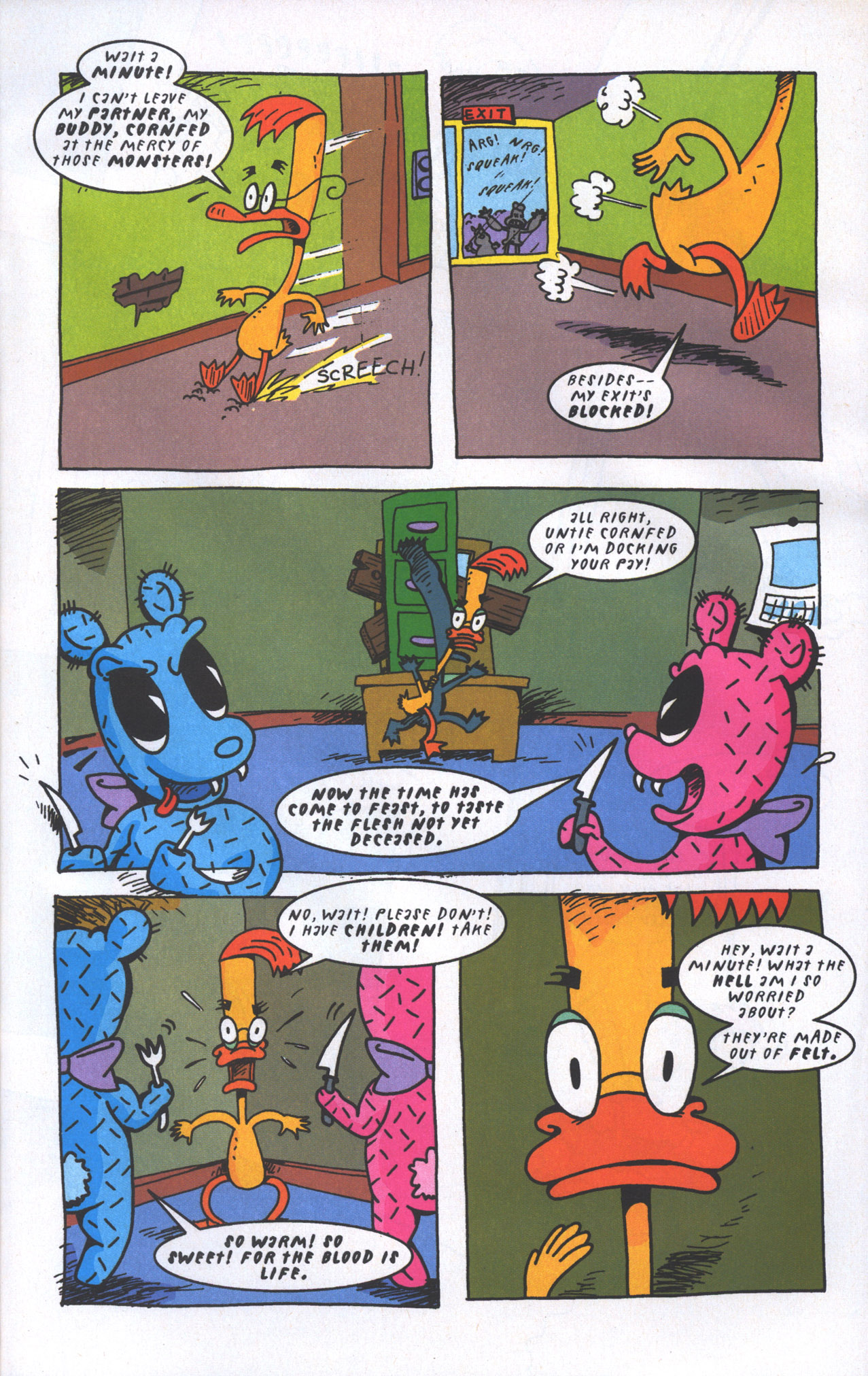Read online Duckman (1994) comic -  Issue #3 - 17