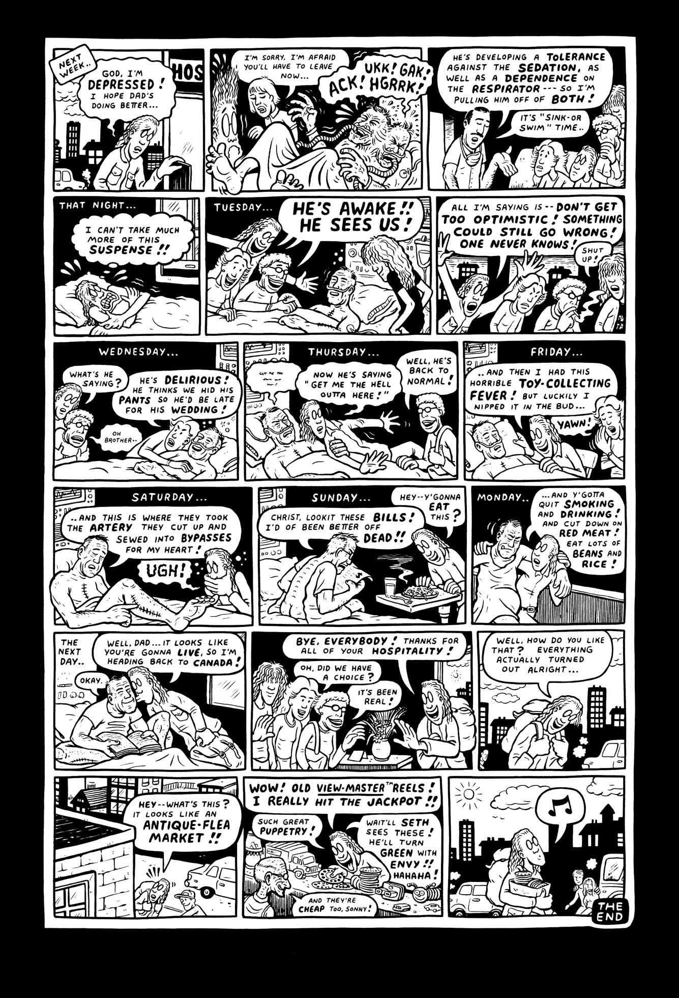 Read online Peepshow: The Cartoon Diary of Joe Matt comic -  Issue # Full - 84