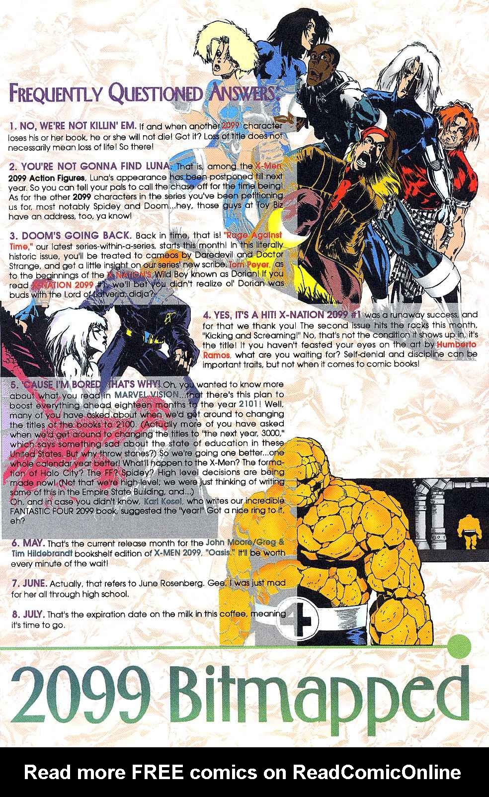 Read online Fantastic Four 2099 comic -  Issue #4 - 19