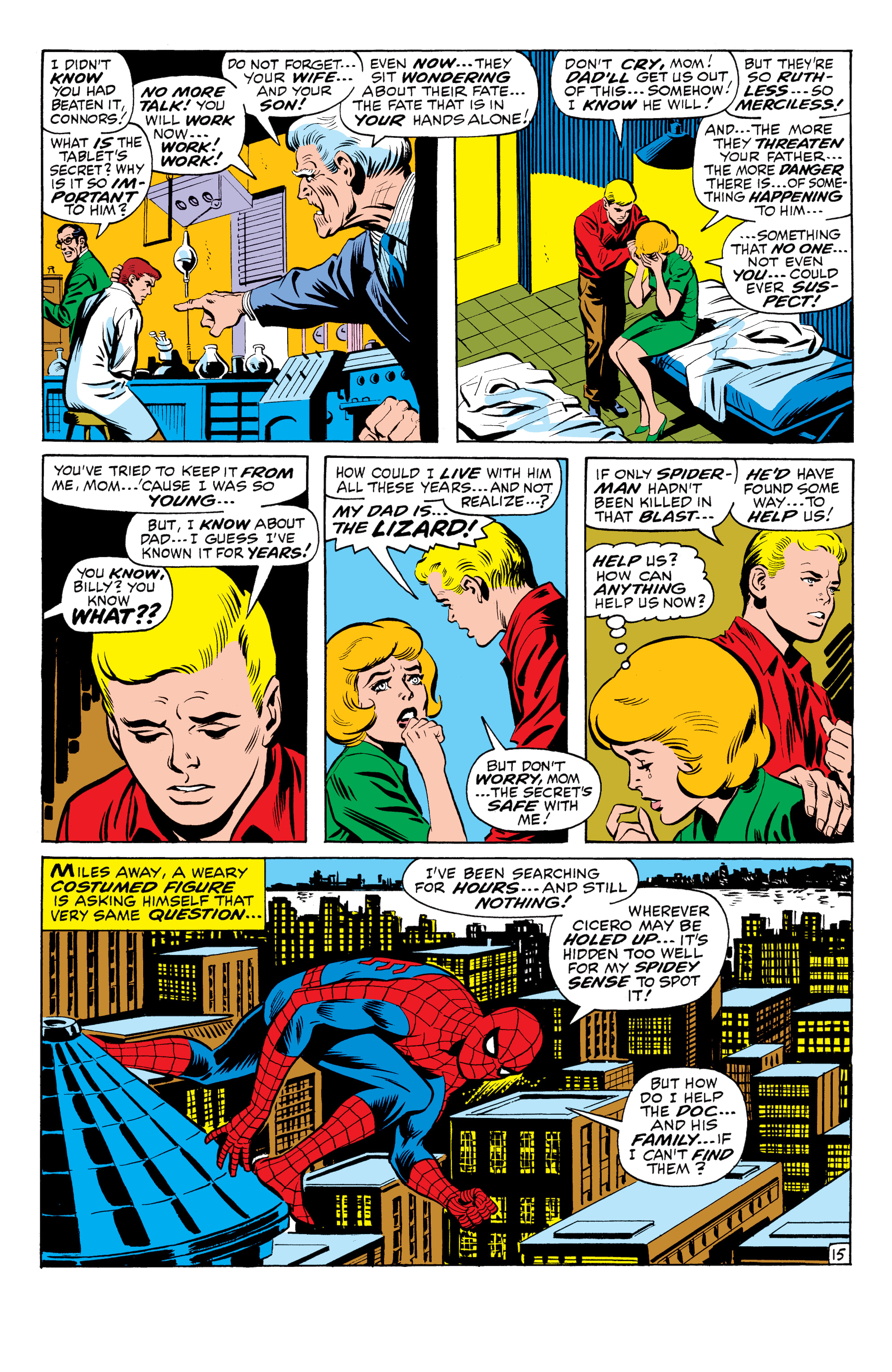 Read online Amazing Spider-Man Epic Collection comic -  Issue # The Secret of the Petrified Tablet (Part 2) - 95