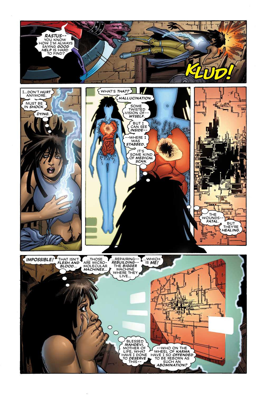 Read online Excalibur (2004) comic -  Issue #10 - 17