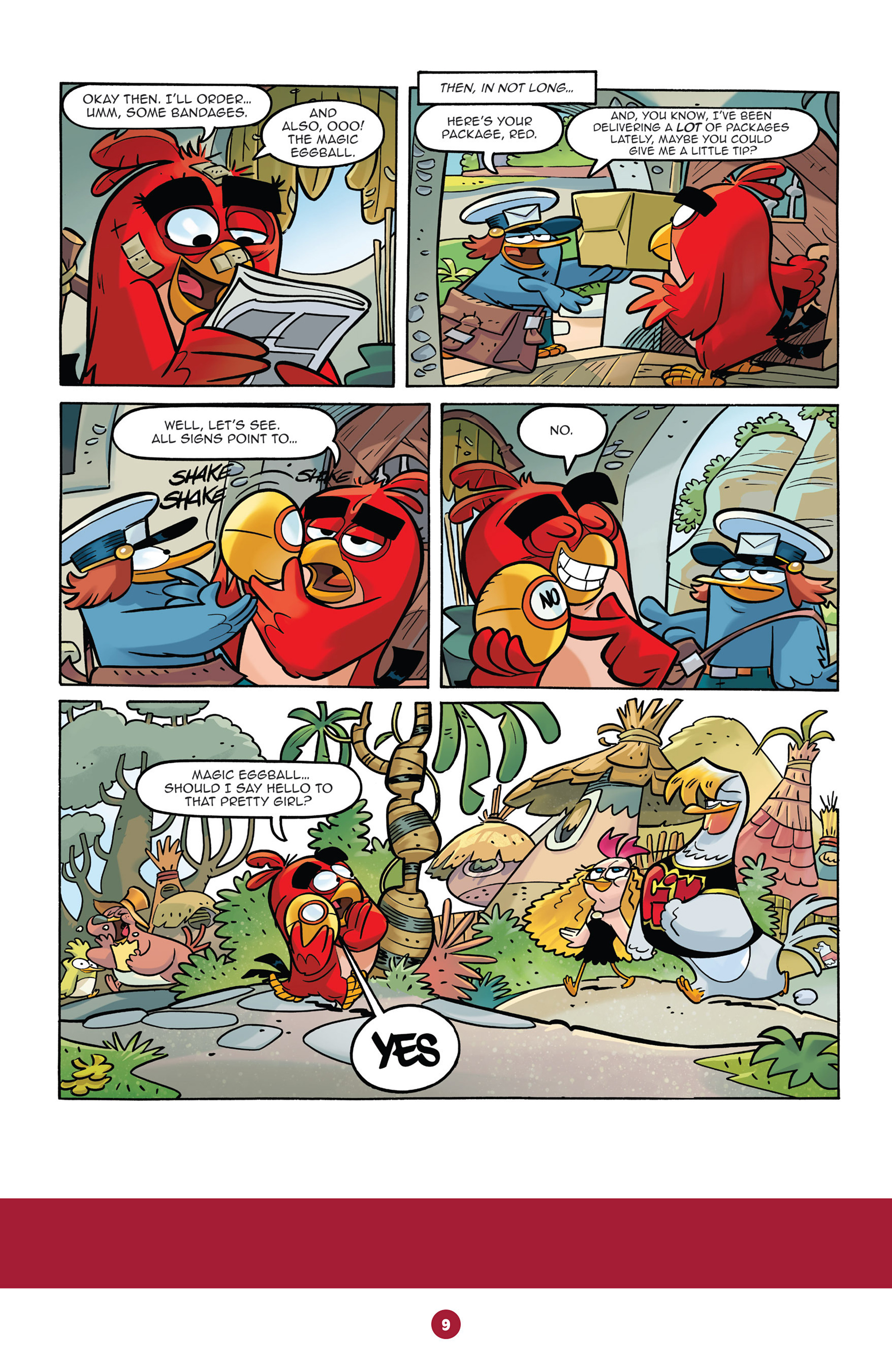 Read online Angry Birds: Big Movie Eggstravaganza comic -  Issue # Full - 11
