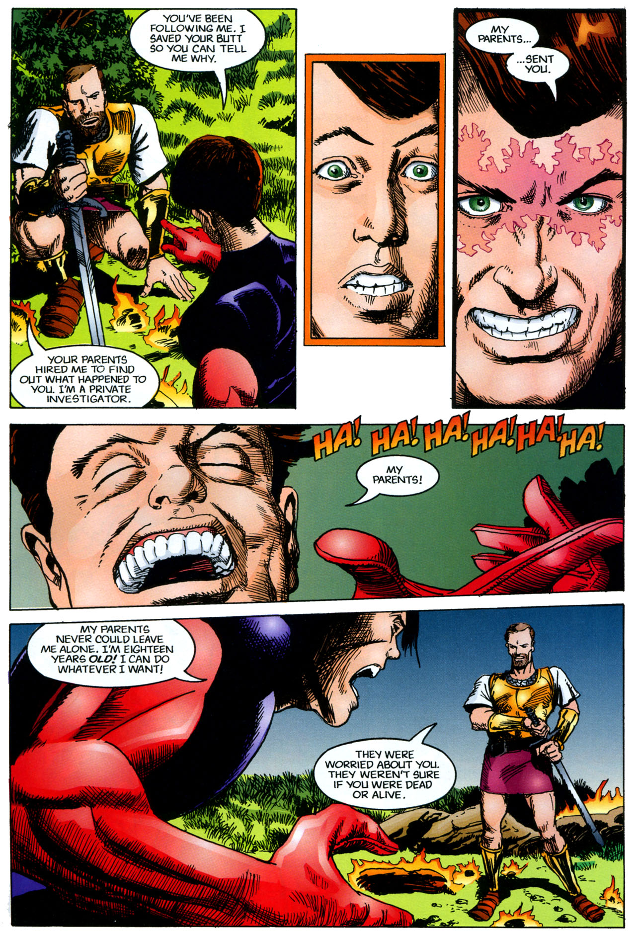 Read online Harsh Realm comic -  Issue #5 - 8