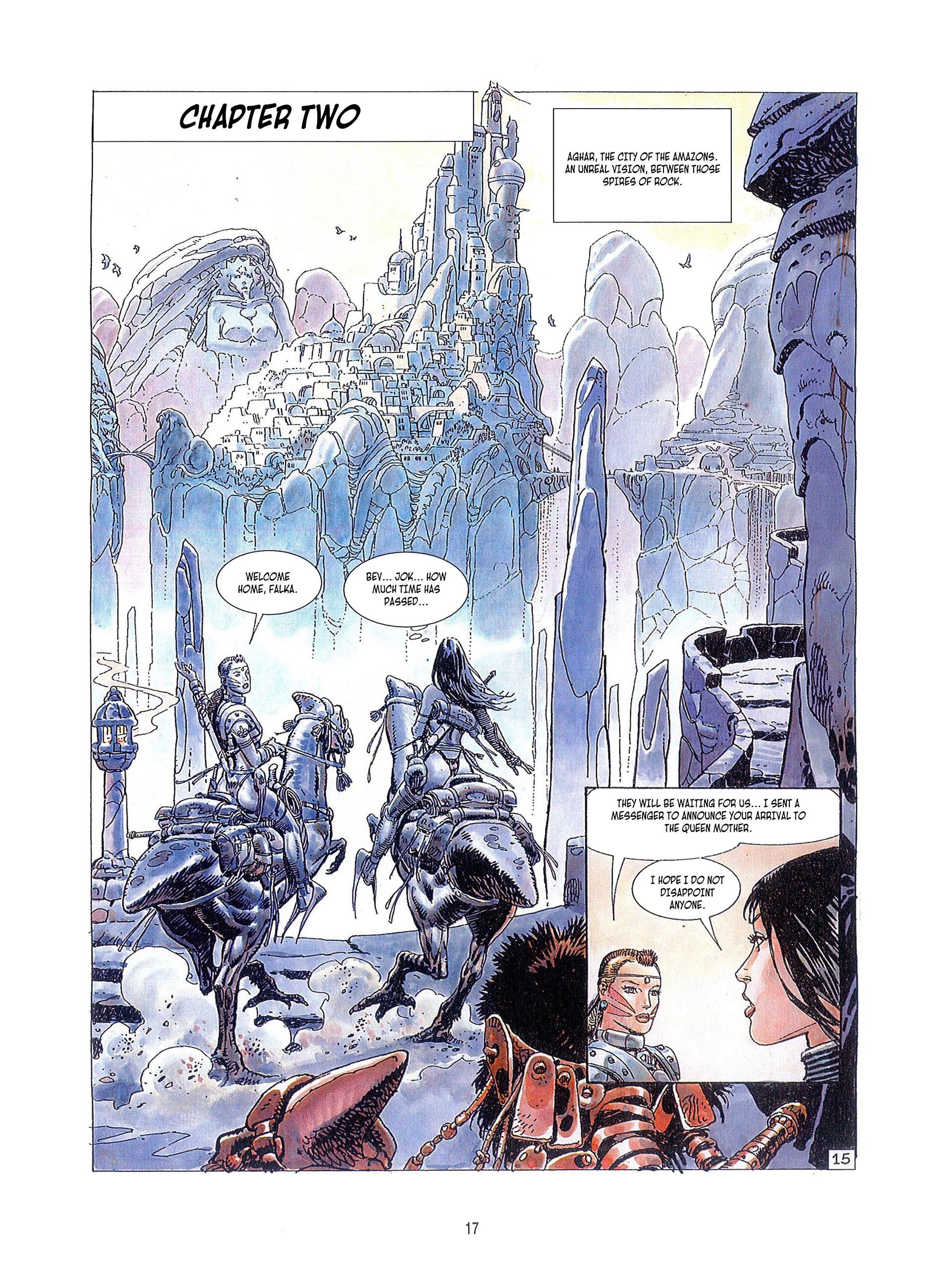 Read online Falka comic -  Issue #4 - 17