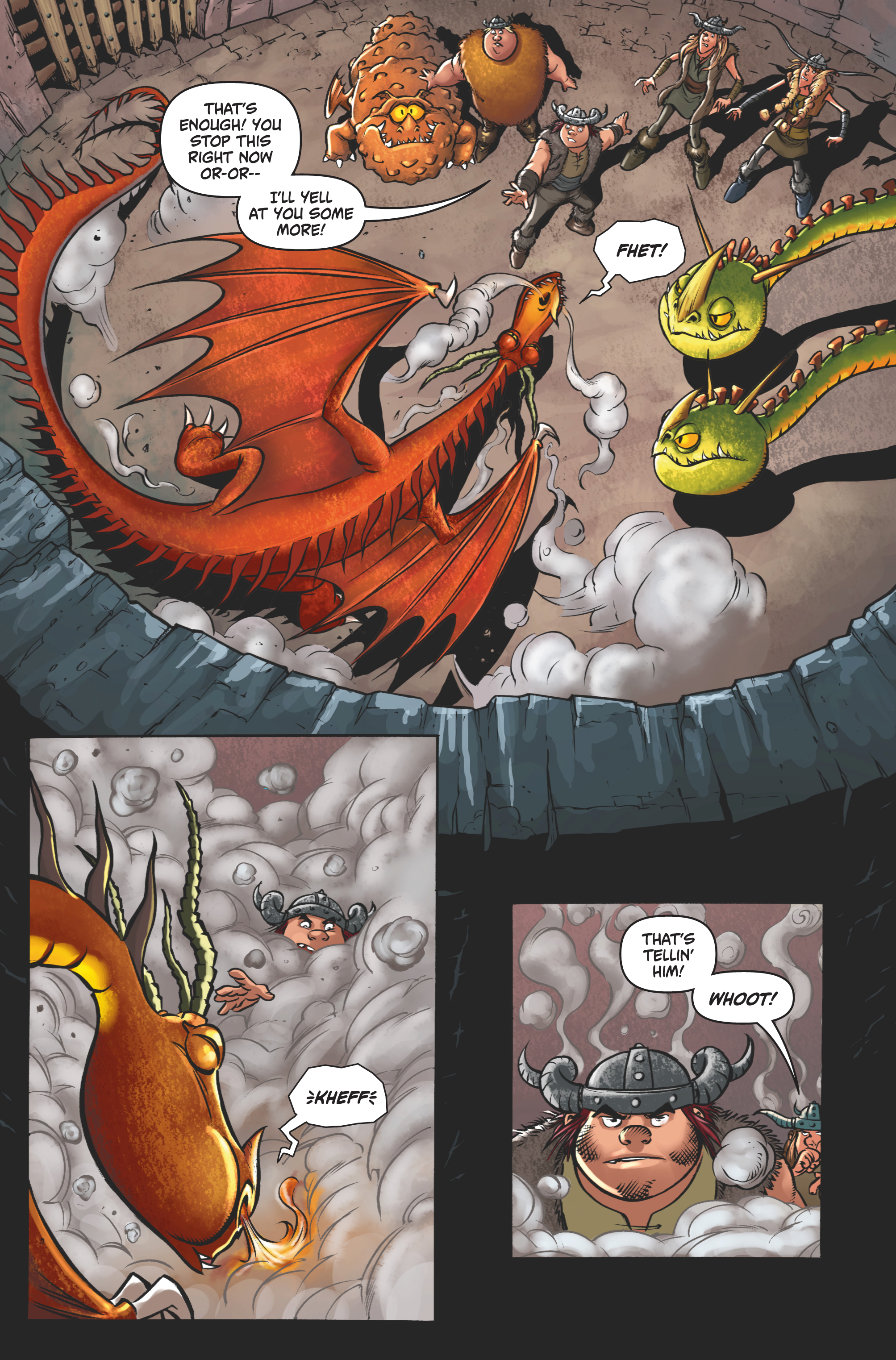 Read online DreamWorks Dragons: Riders of Berk comic -  Issue # _TPB - 80