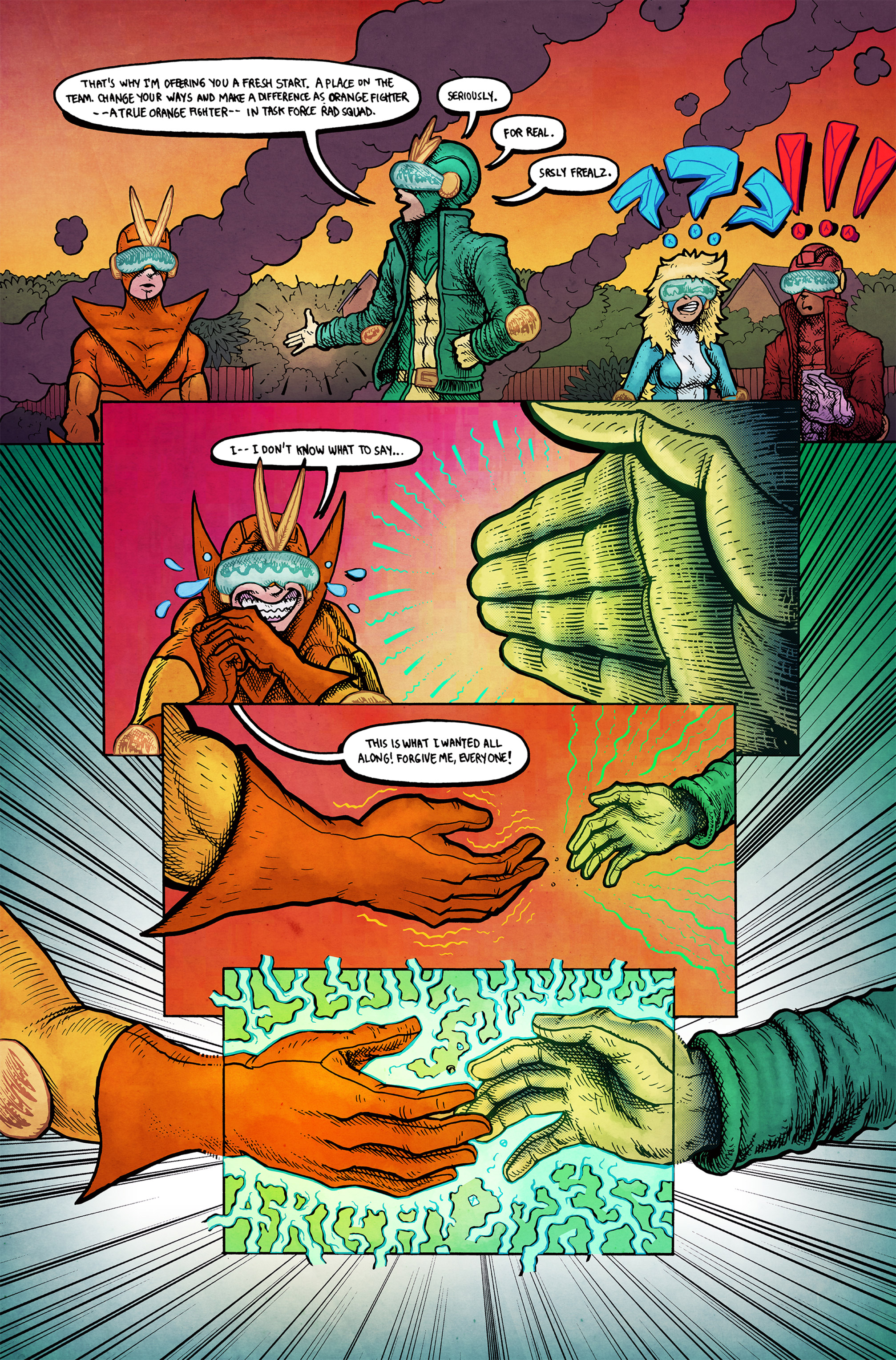 Read online Task Force Rad Squad comic -  Issue #6 - 23