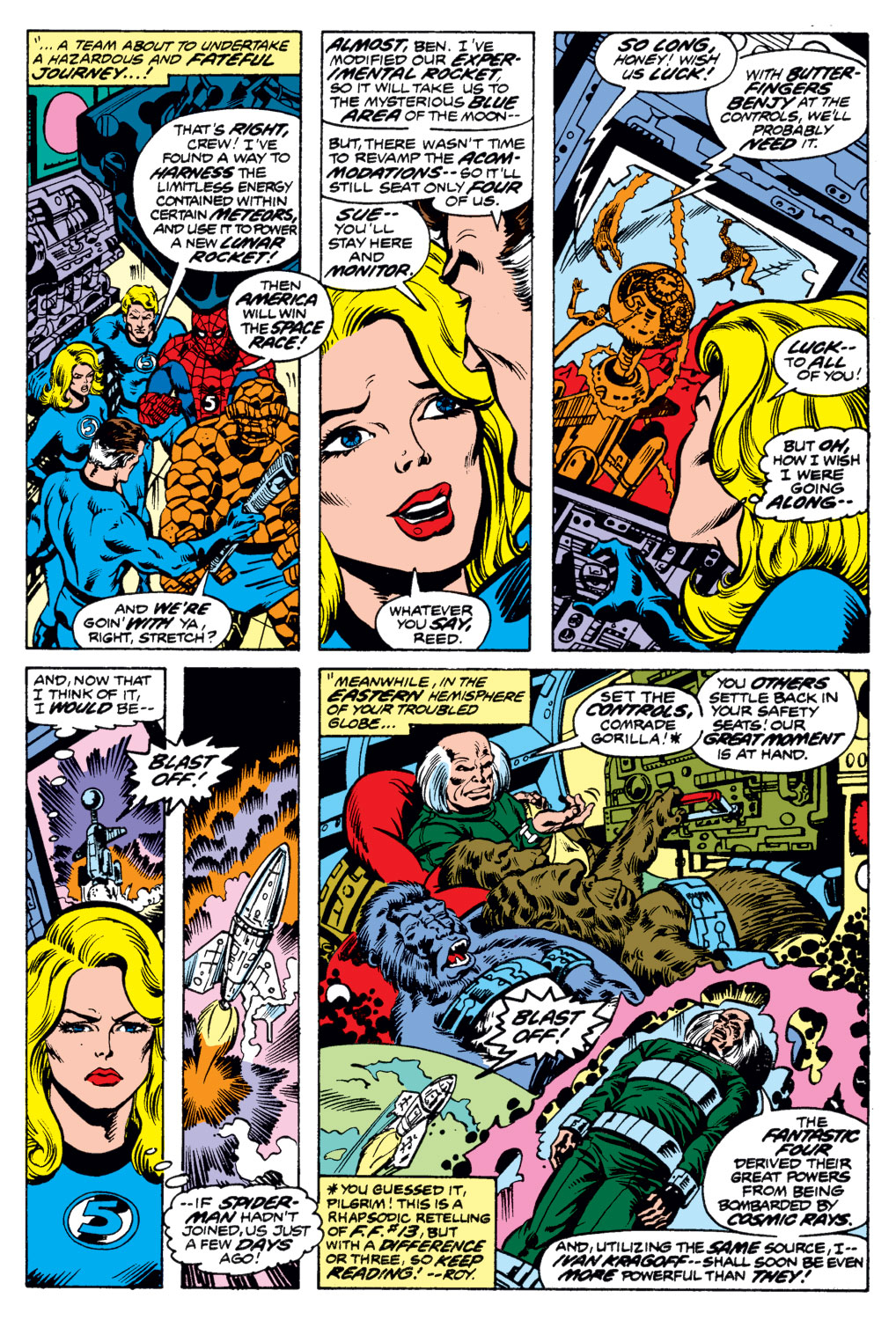 What If? (1977) issue 1 - Spider-Man joined the Fantastic Four - Page 17