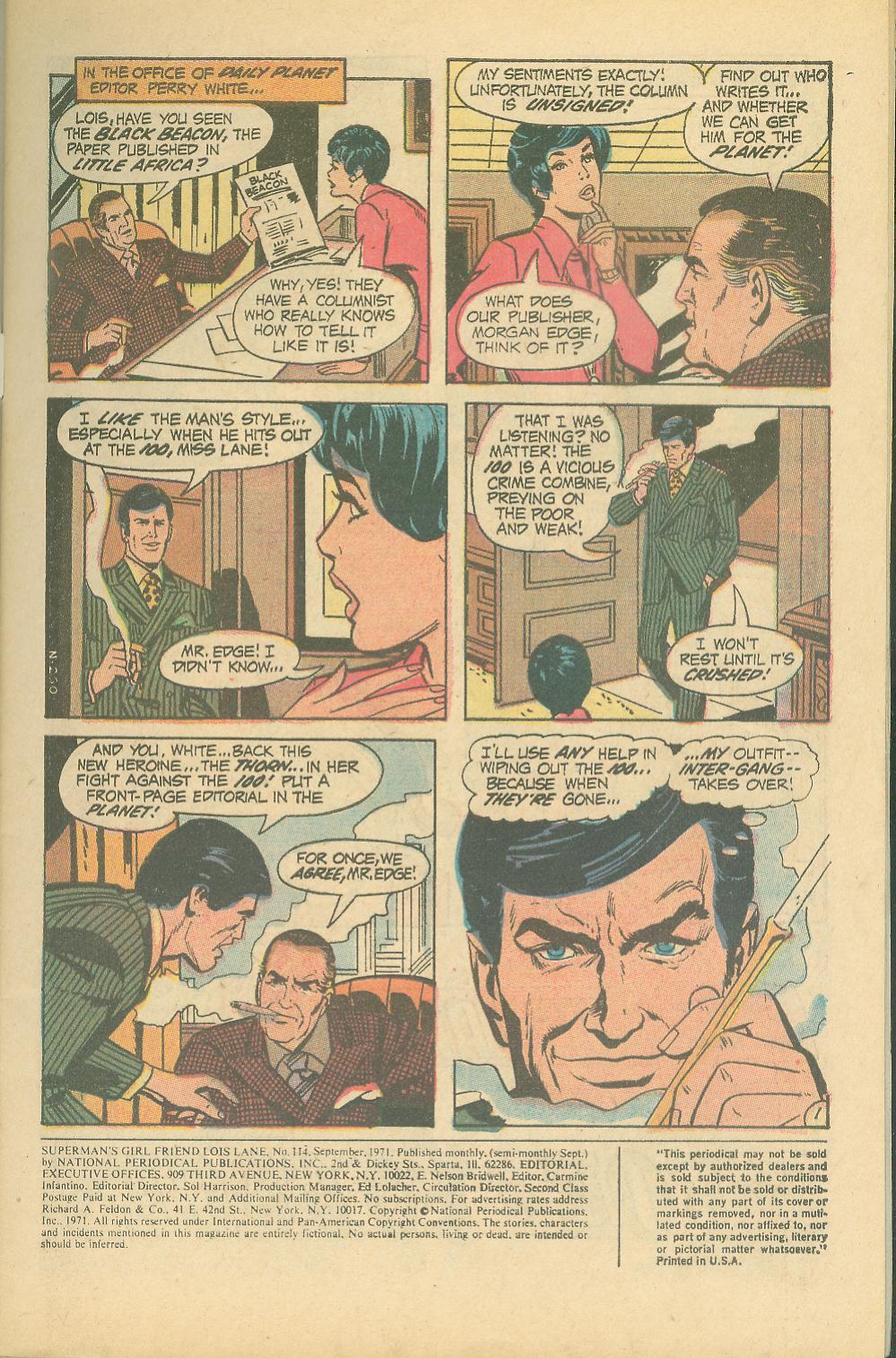 Read online Superman's Girl Friend, Lois Lane comic -  Issue #114 - 3