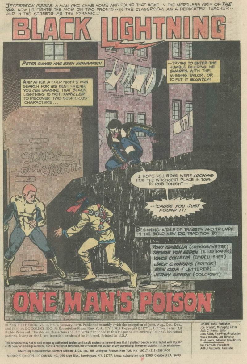 Read online Black Lightning comic -  Issue #6 - 2