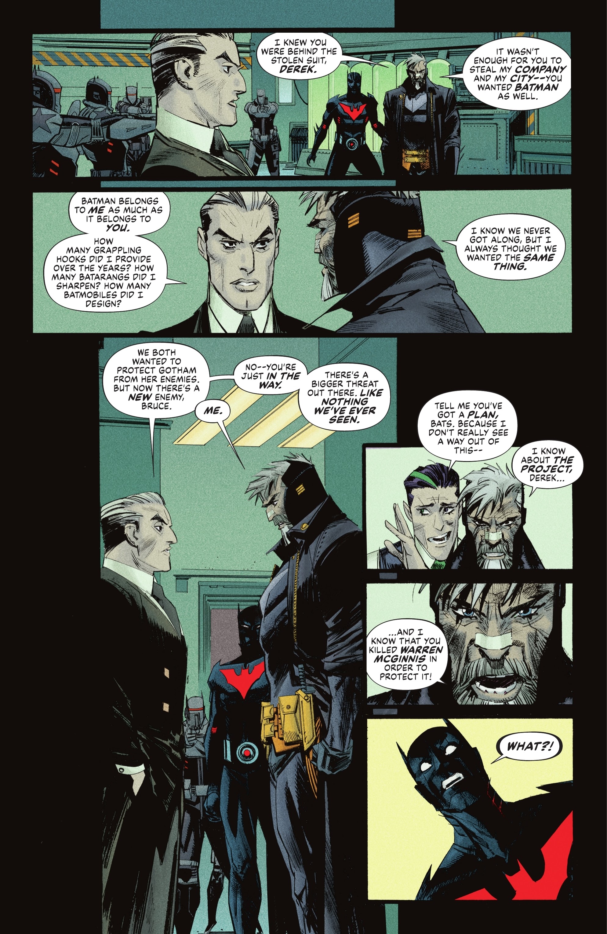 Read online Batman: Beyond the White Knight comic -  Issue #5 - 14