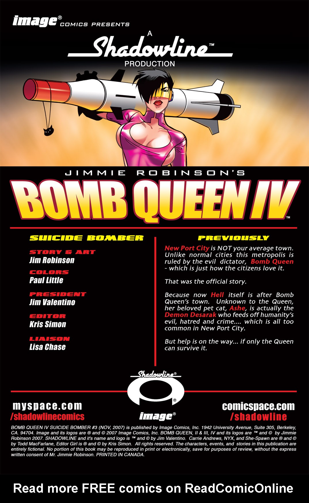 Read online Bomb Queen IV: Suicide Bomber comic -  Issue #3 - 2