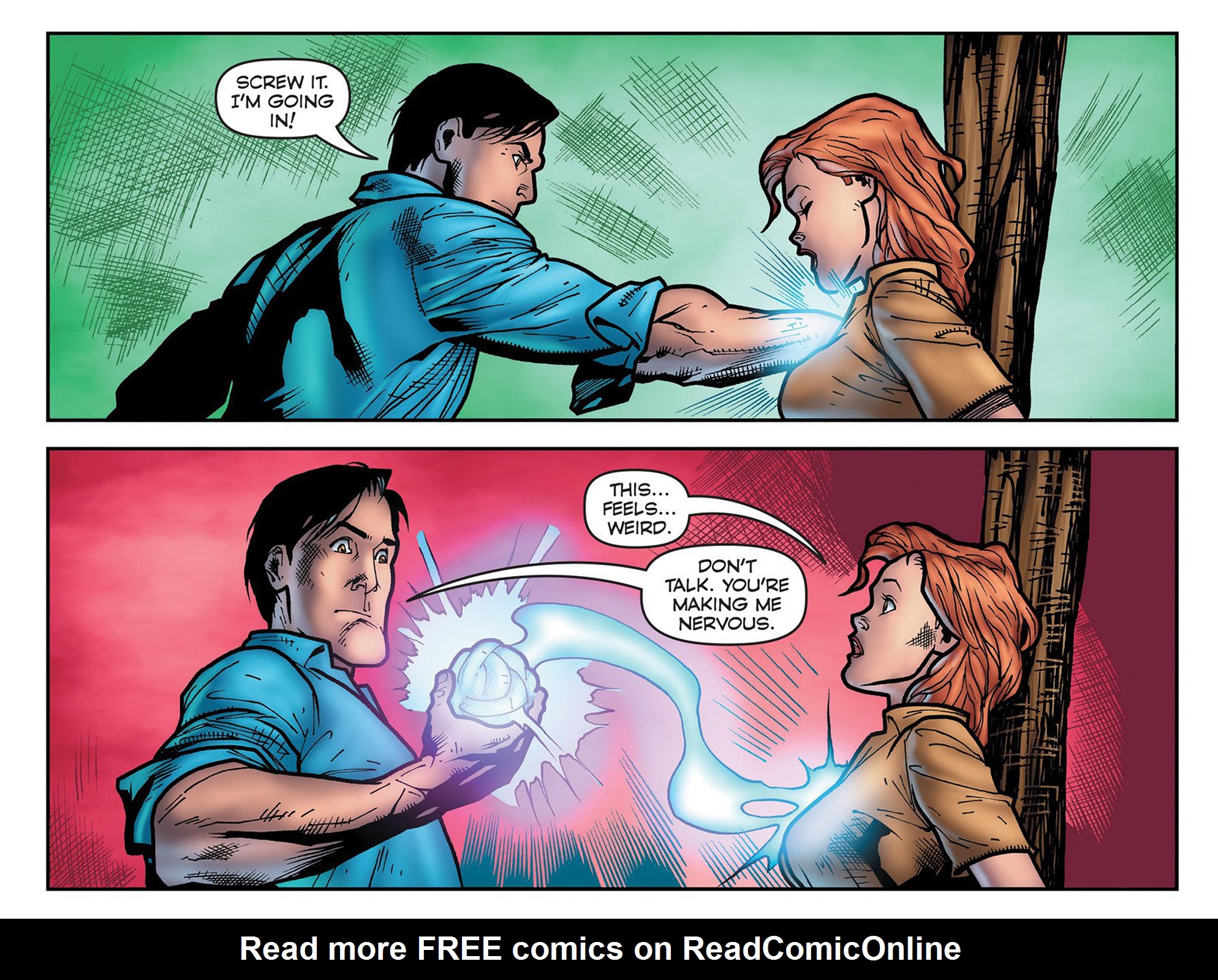 Read online Evil Dead 2: Cradle of the Damned comic -  Issue #5 - 7