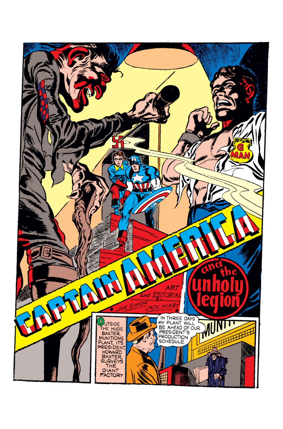 Captain America Comics 4 Page 1