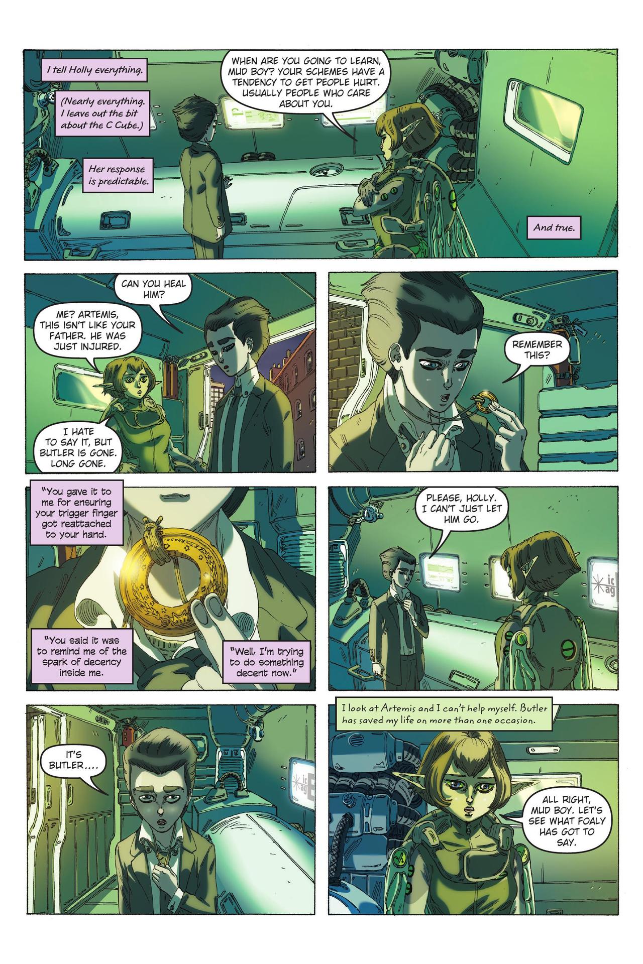 Read online Artemis Fowl: The Eternity Code comic -  Issue # TPB - 36