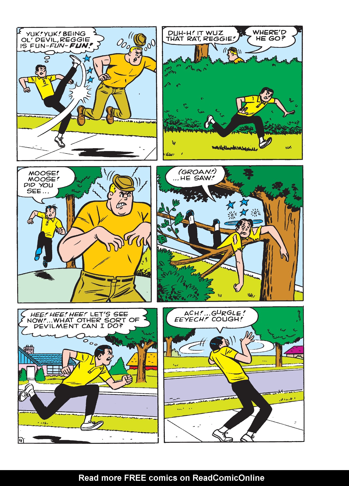 Read online Archie's Funhouse Double Digest comic -  Issue #20 - 204