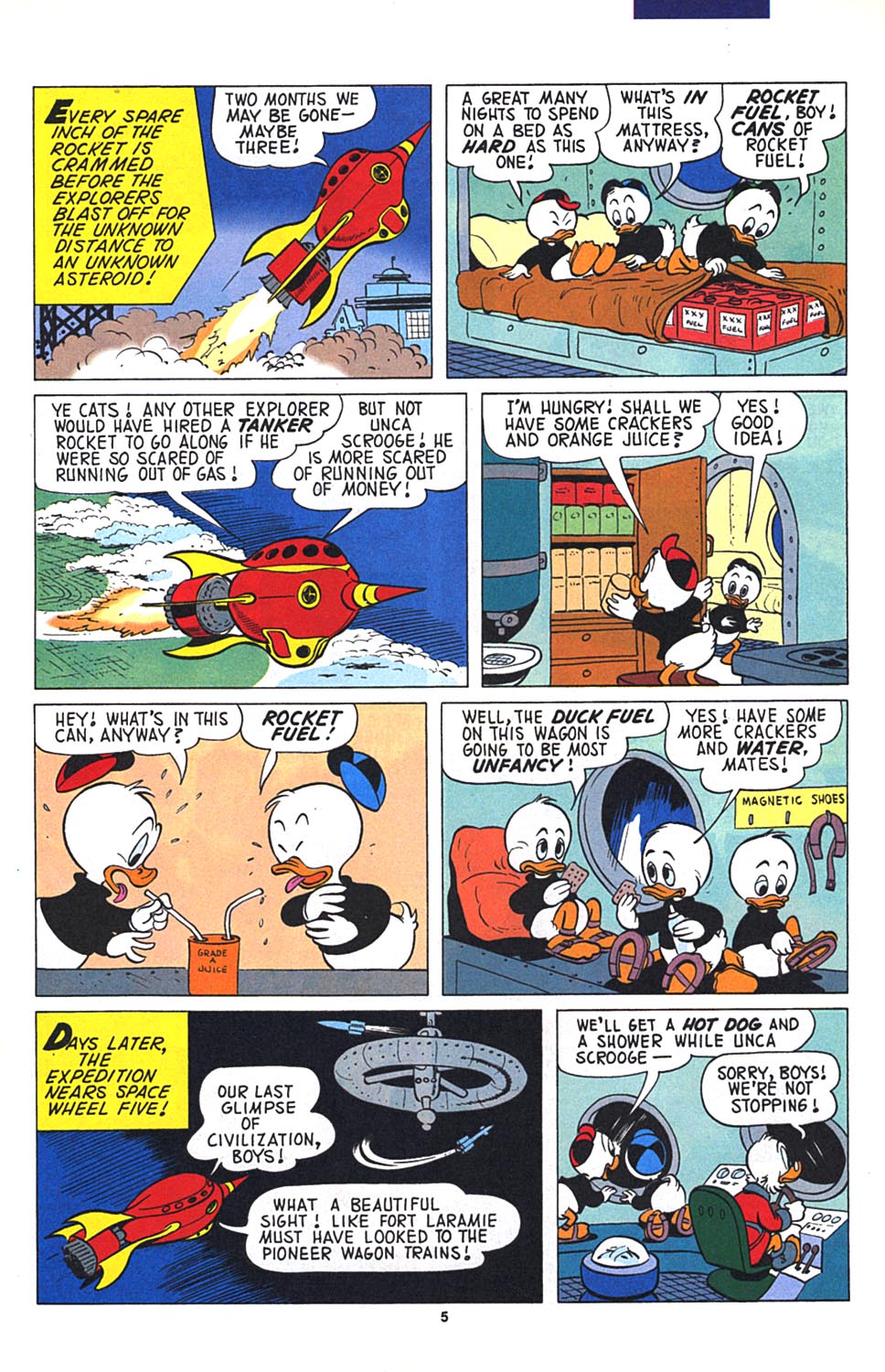Read online Uncle Scrooge (1953) comic -  Issue #268 - 6
