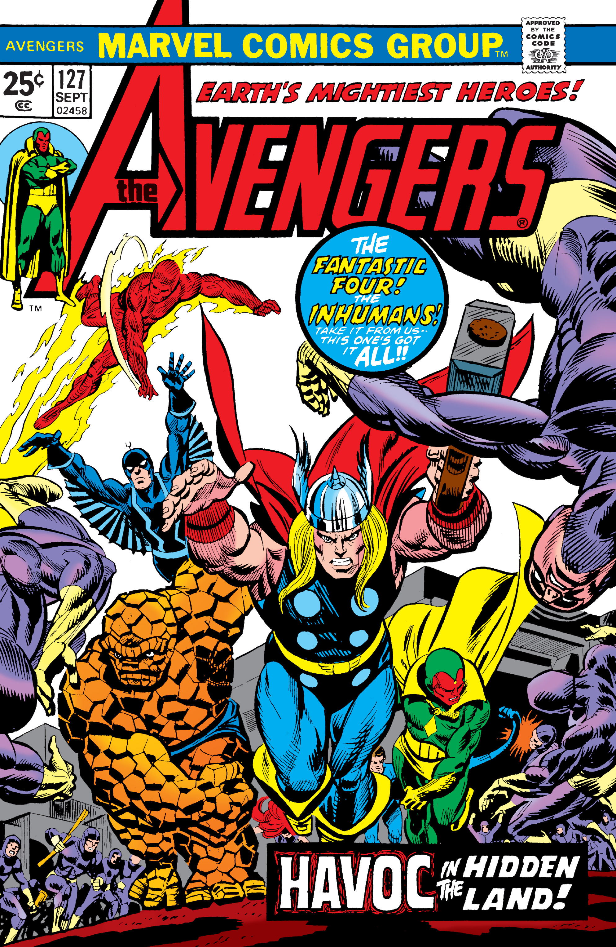 Read online The Avengers (1963) comic -  Issue #127 - 1