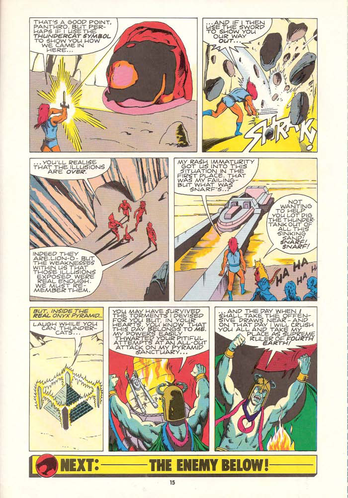 Read online ThunderCats (1987) comic -  Issue #18 - 15