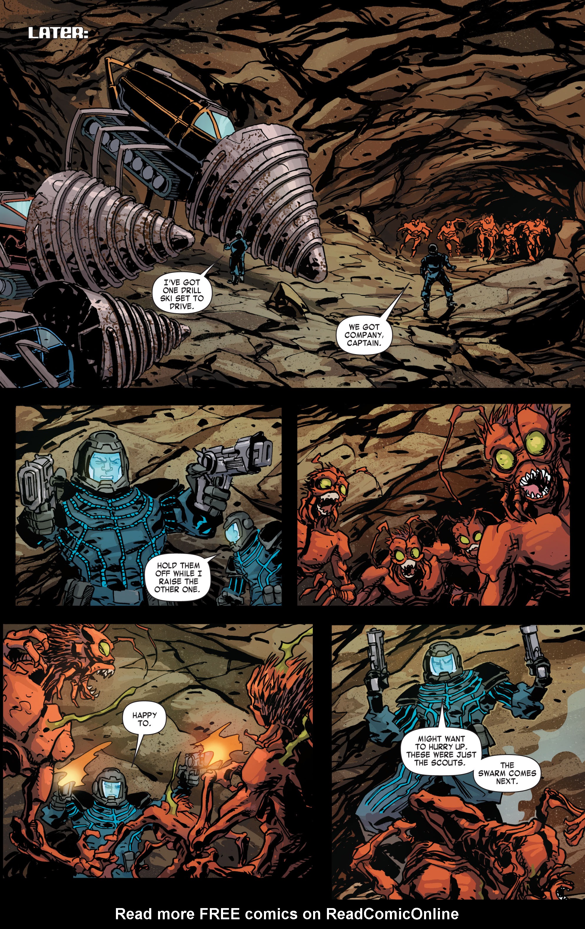 Read online Formic Wars: Burning Earth comic -  Issue #6 - 18