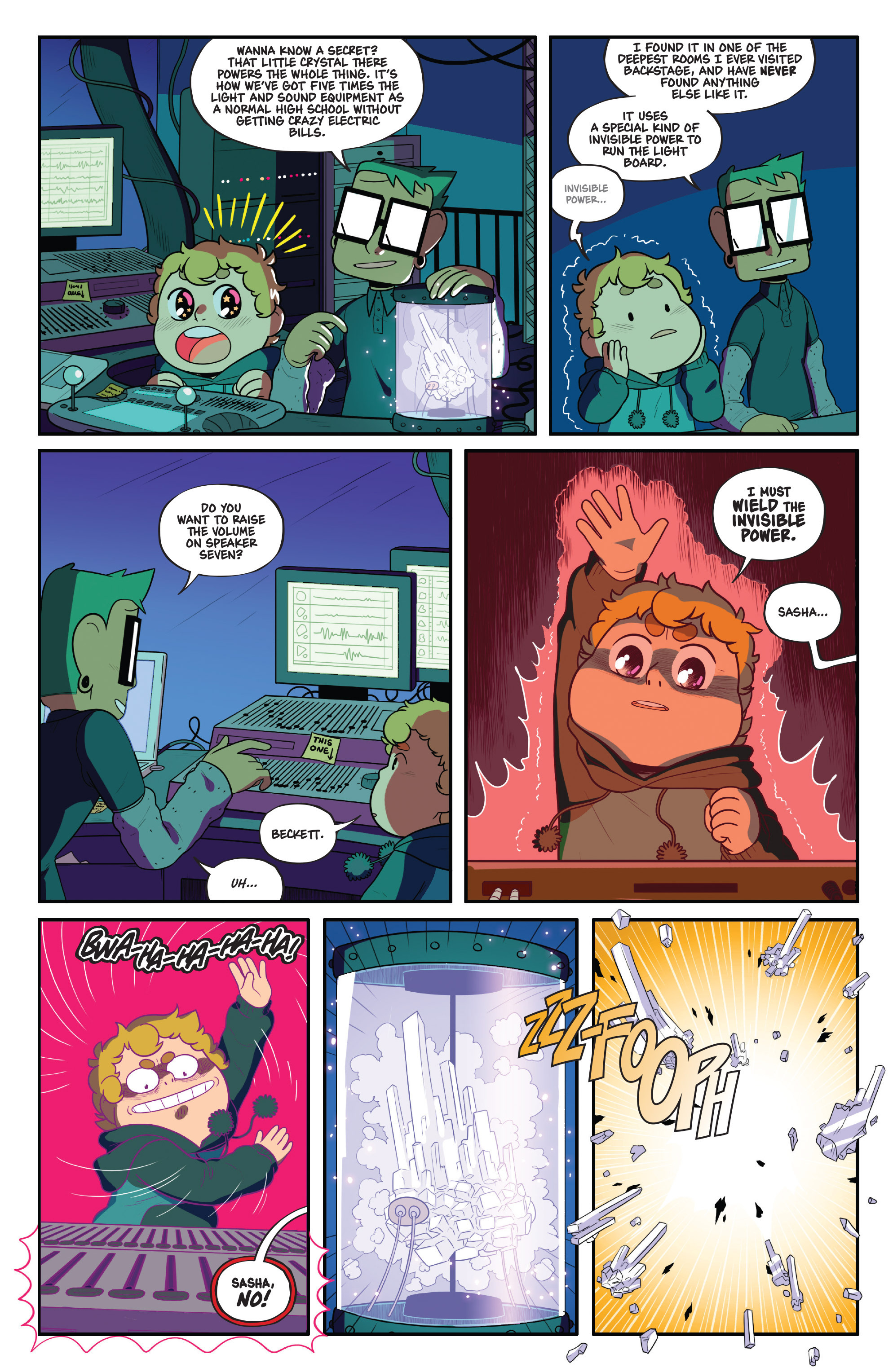 Read online The Backstagers comic -  Issue #3 - 18