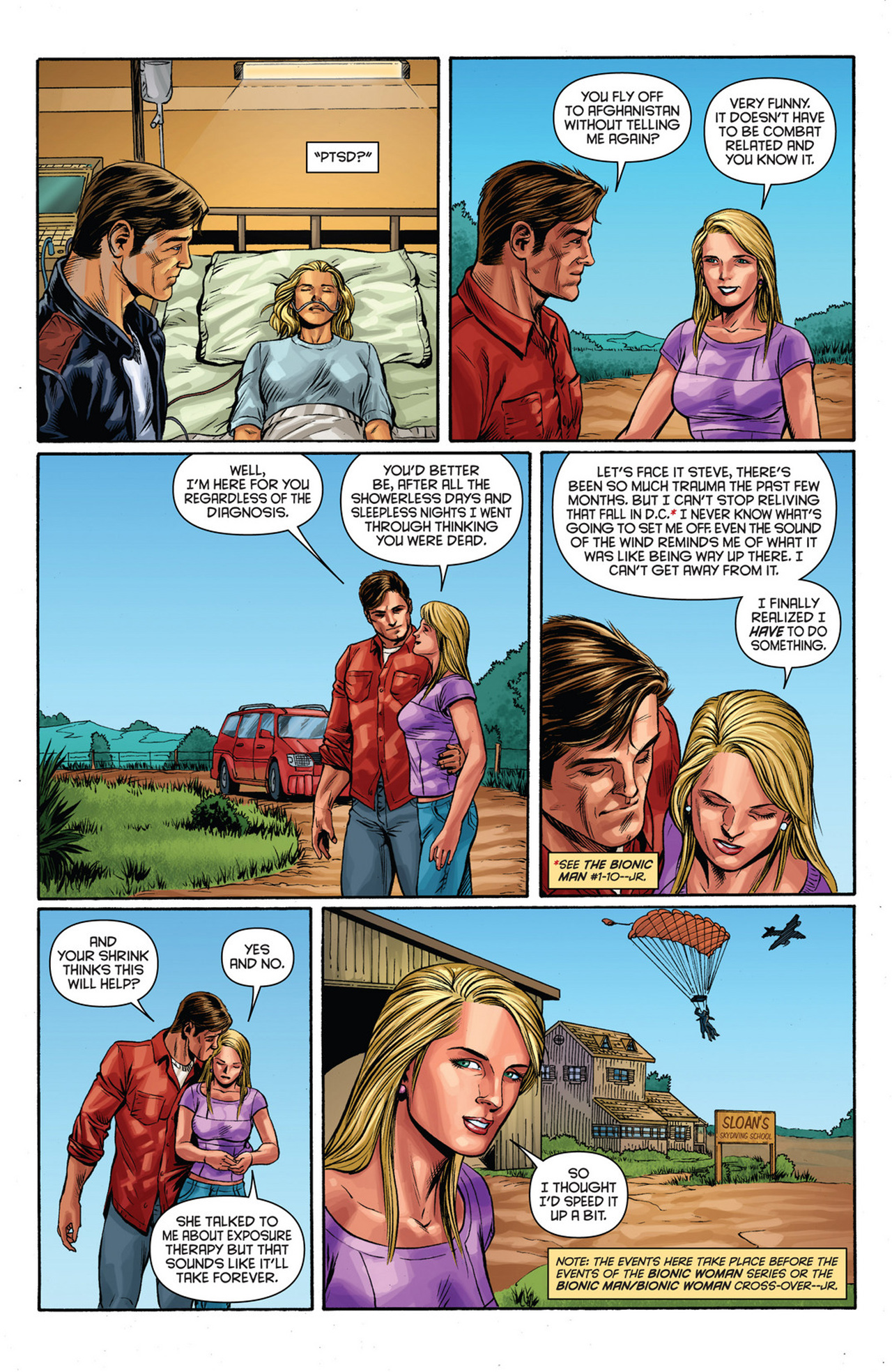 Read online Bionic Man comic -  Issue #16 - 6