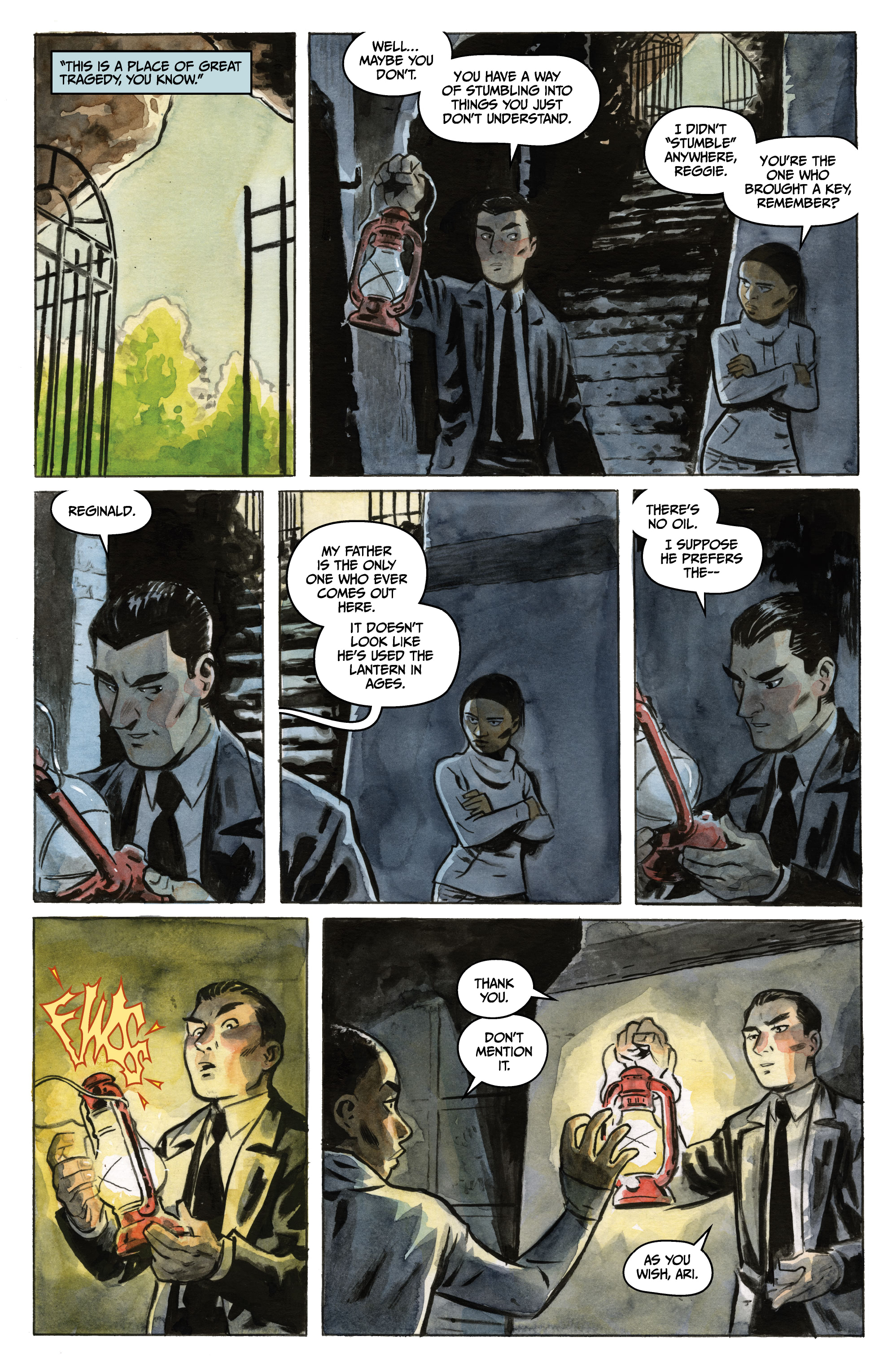 Read online Manor Black: Fire in the Blood comic -  Issue #3 - 6