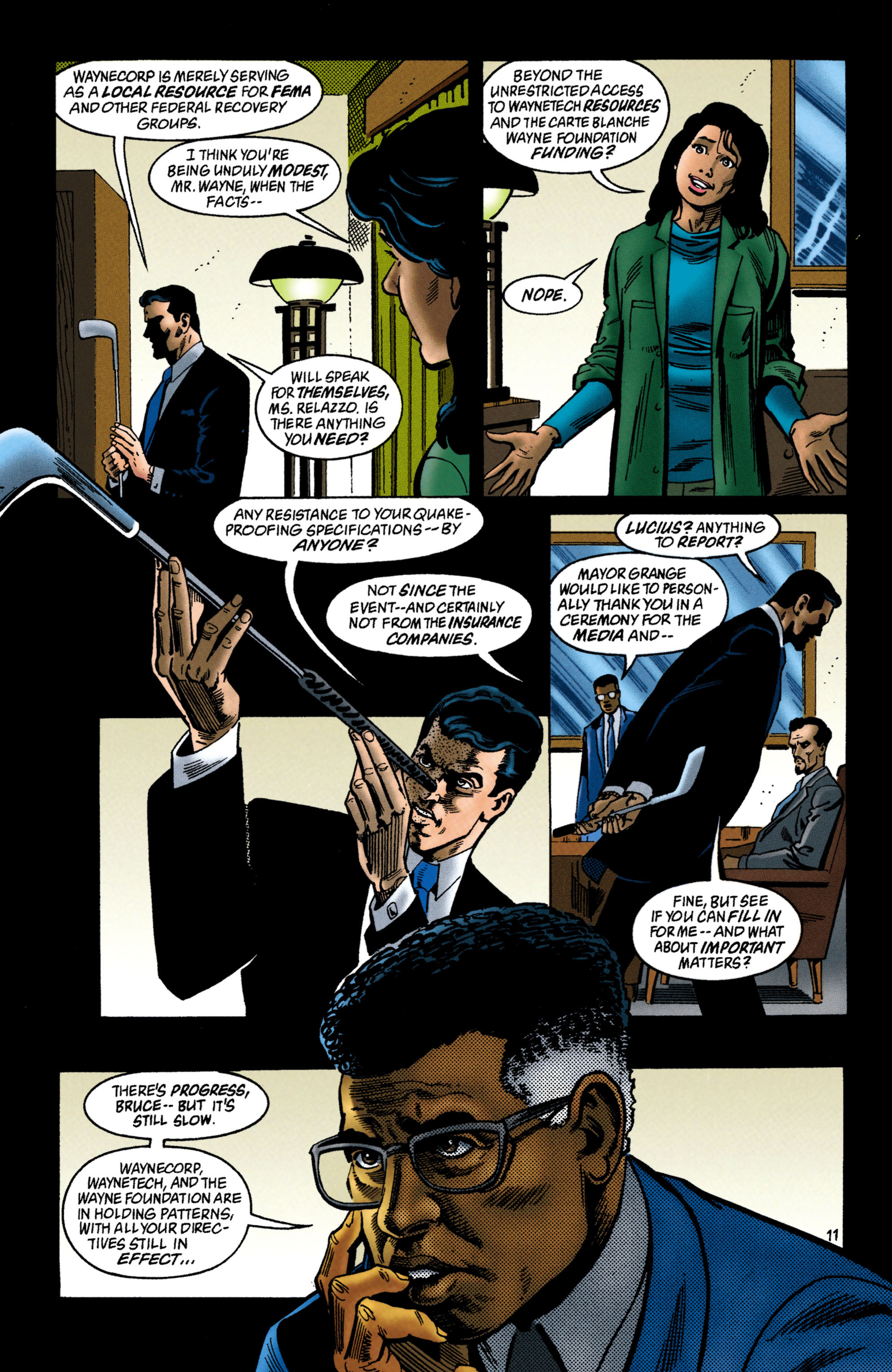 Read online Batman (1940) comic -  Issue #556 - 12