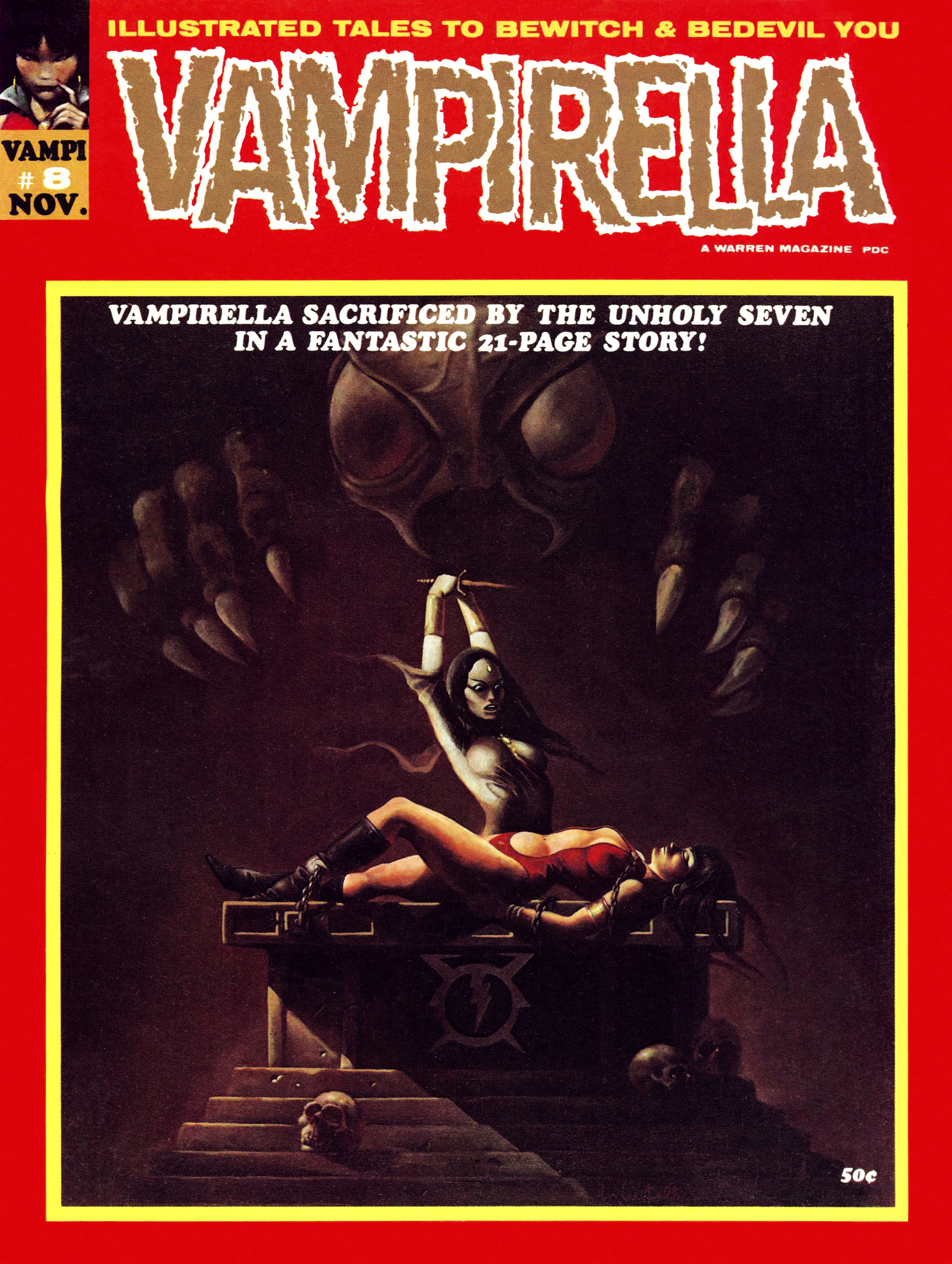 Read online Vampirella (1969) comic -  Issue #8 - 1