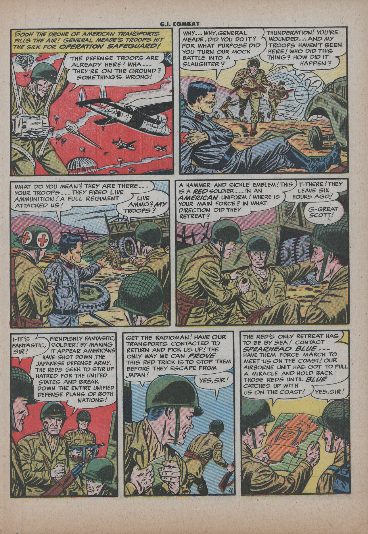Read online G.I. Combat (1952) comic -  Issue #26 - 21