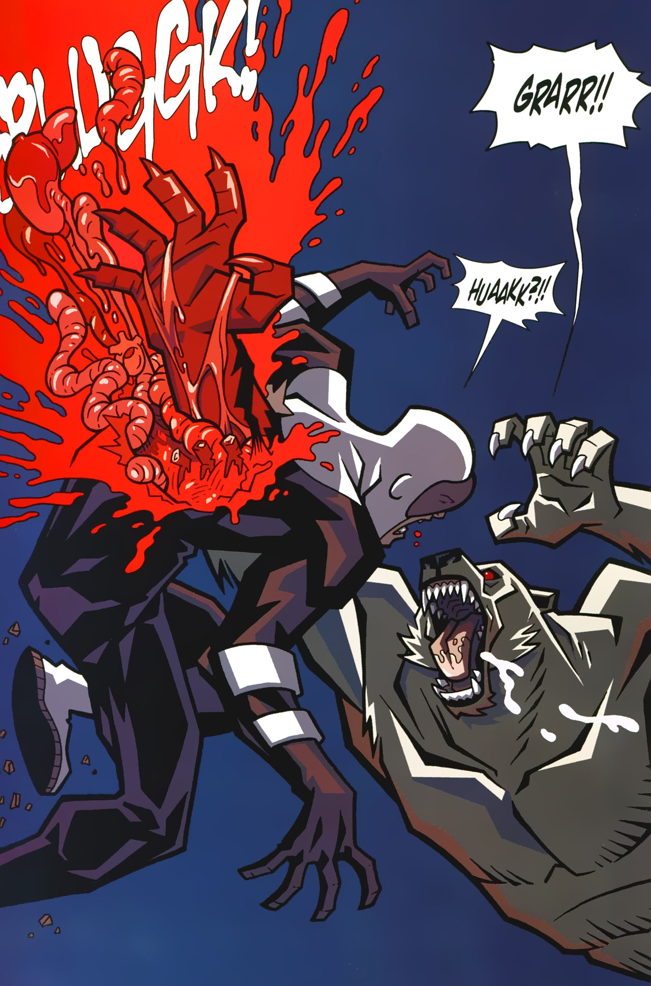 Read online The Astounding Wolf-Man comic -  Issue #2 - 21