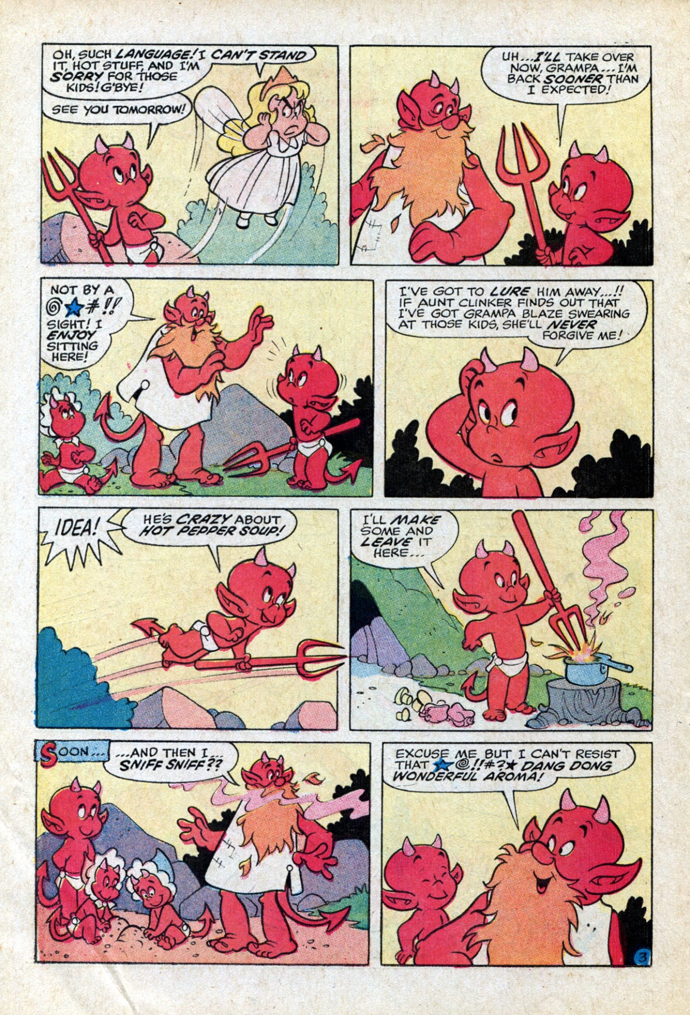 Read online Hot Stuff, the Little Devil comic -  Issue #97 - 14