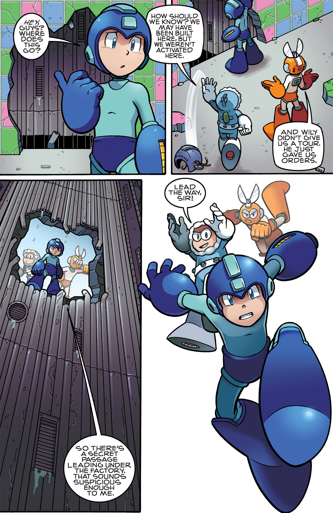 Read online Mega Man comic -  Issue # _TPB 2 - 47