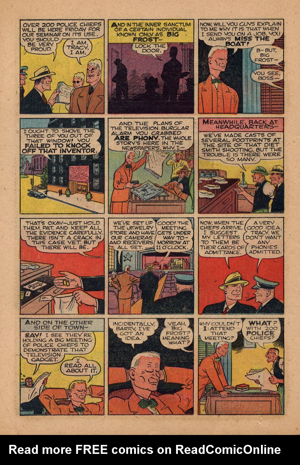 Read online Dick Tracy comic -  Issue #55 - 24