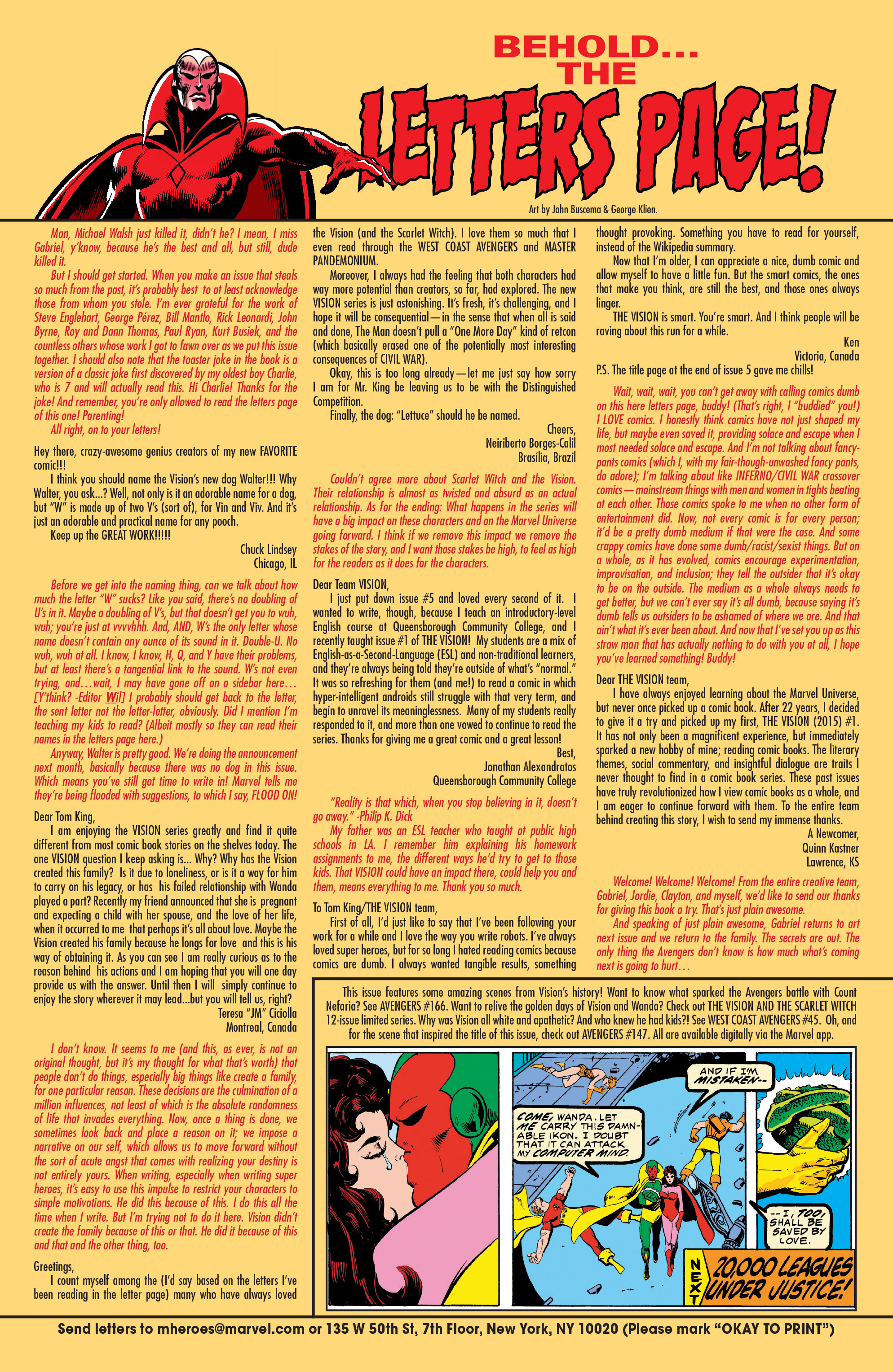 Read online Vision comic -  Issue #7 - 23