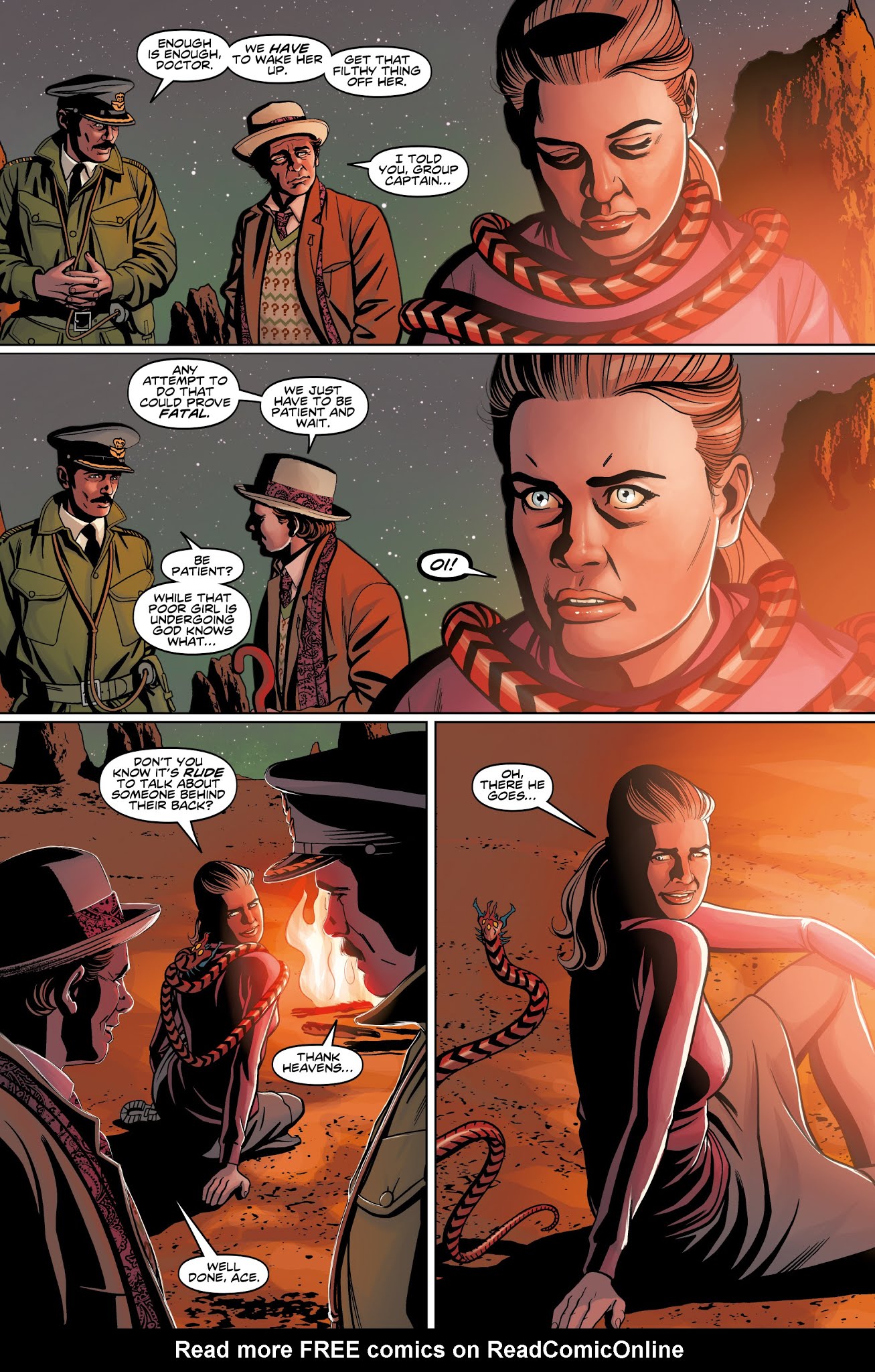 Read online Doctor Who: The Seventh Doctor: Operation Volcano comic -  Issue #3 - 9