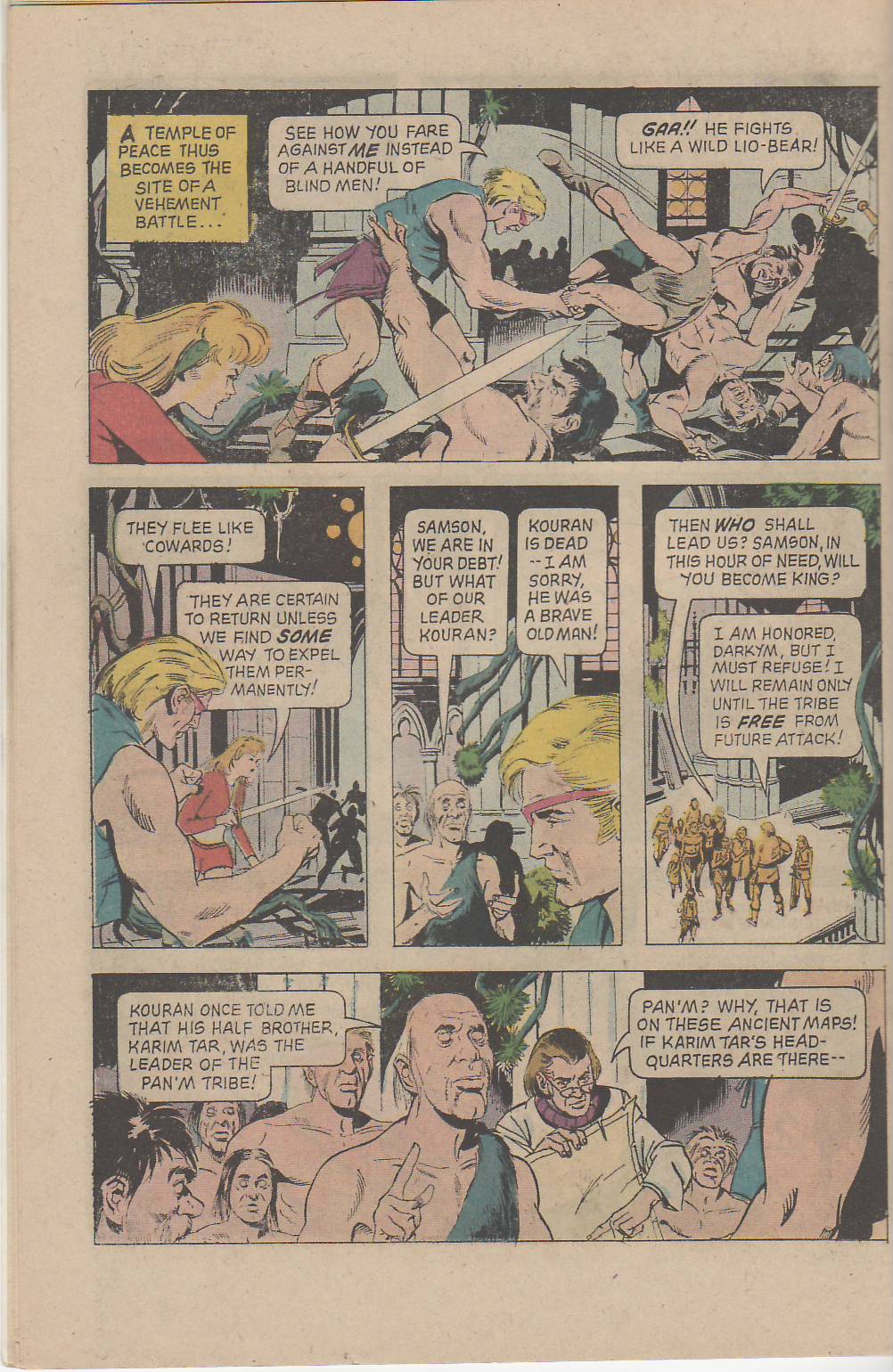 Read online Mighty Samson (1964) comic -  Issue #23 - 22