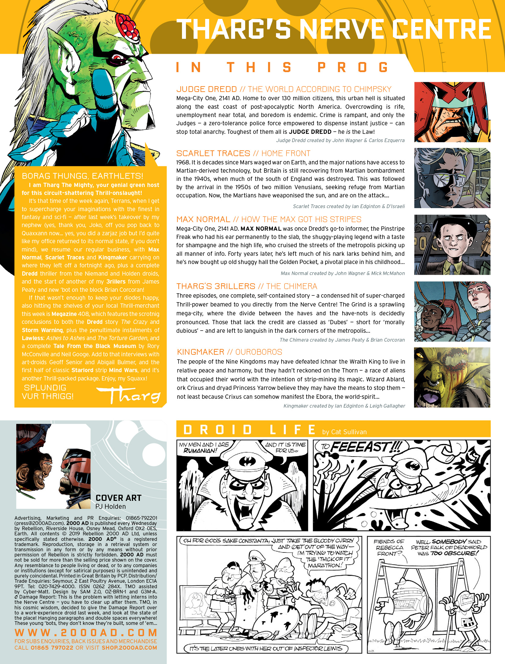 Read online 2000 AD comic -  Issue #2131 - 2