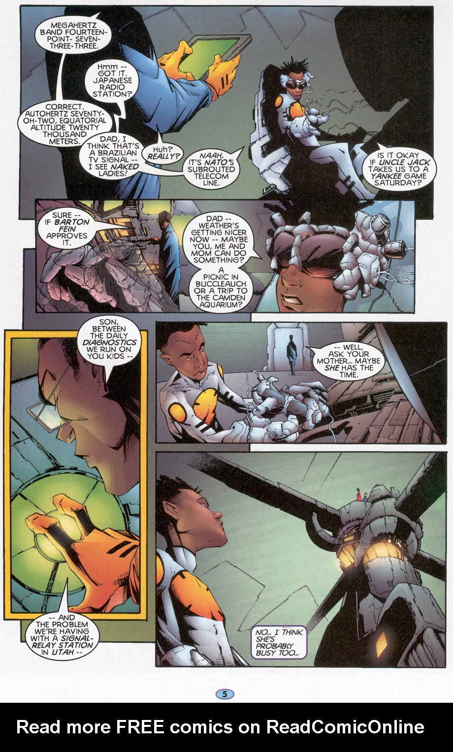 Read online Troublemakers comic -  Issue #4 - 6