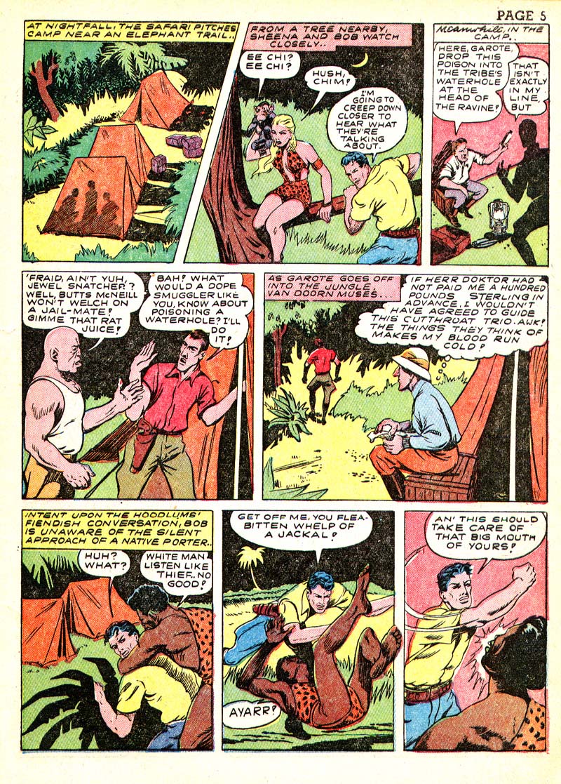 Read online Sheena, Queen of the Jungle (1942) comic -  Issue #3 - 8