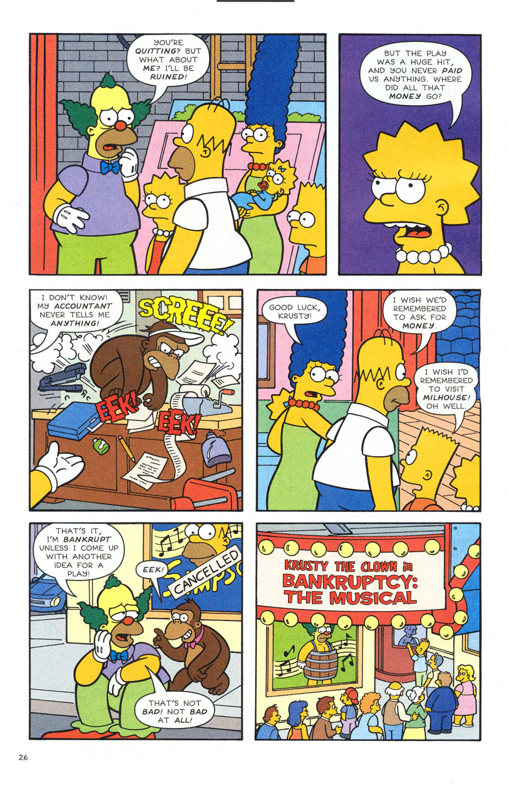 Read online Simpsons Comics comic -  Issue #106 - 27