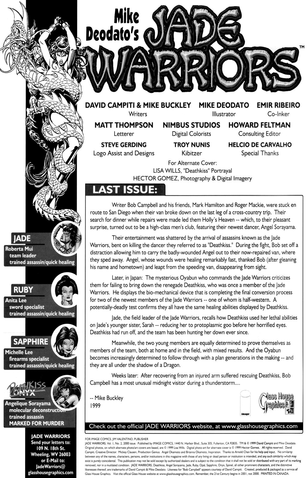 Read online Jade Warriors comic -  Issue #2 - 2