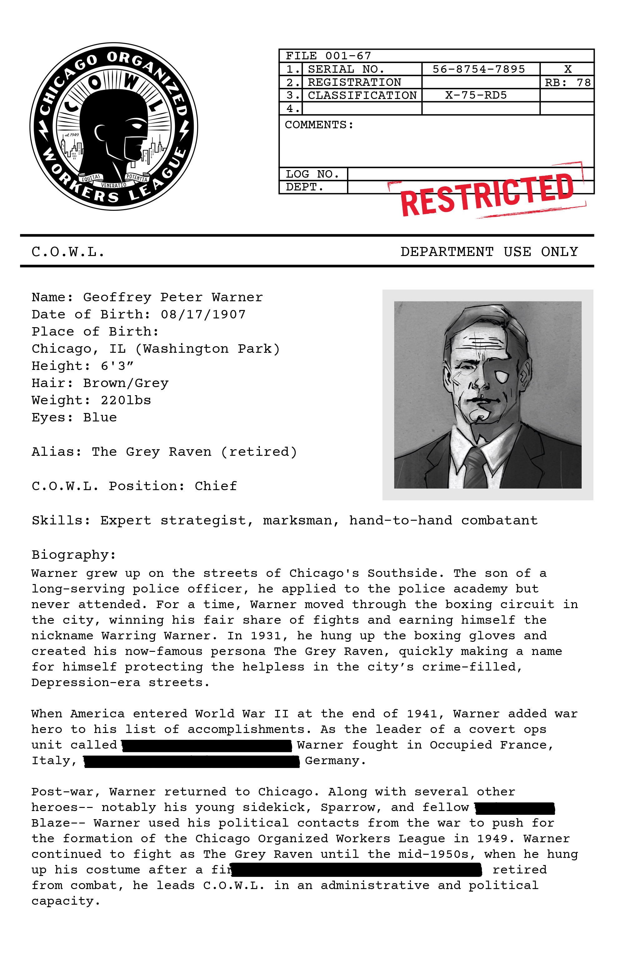 Read online C.O.W.L. comic -  Issue #1 - 28