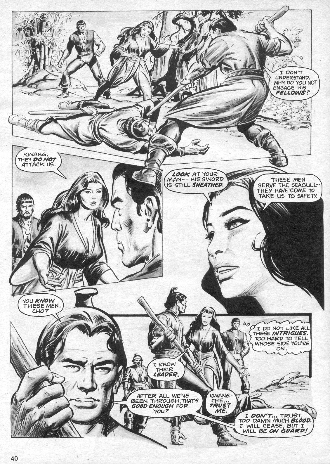 Read online The Deadly Hands of Kung Fu comic -  Issue #30 - 40